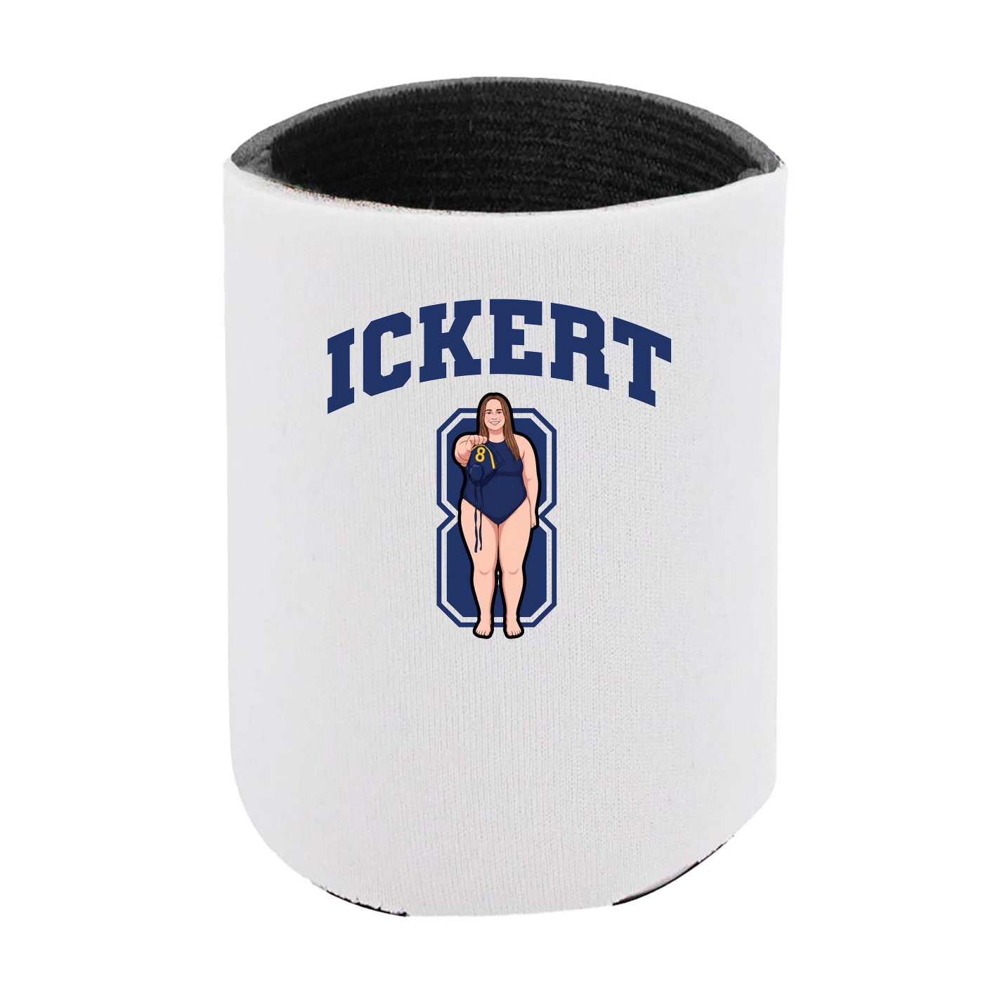 Can Holder — Number in White