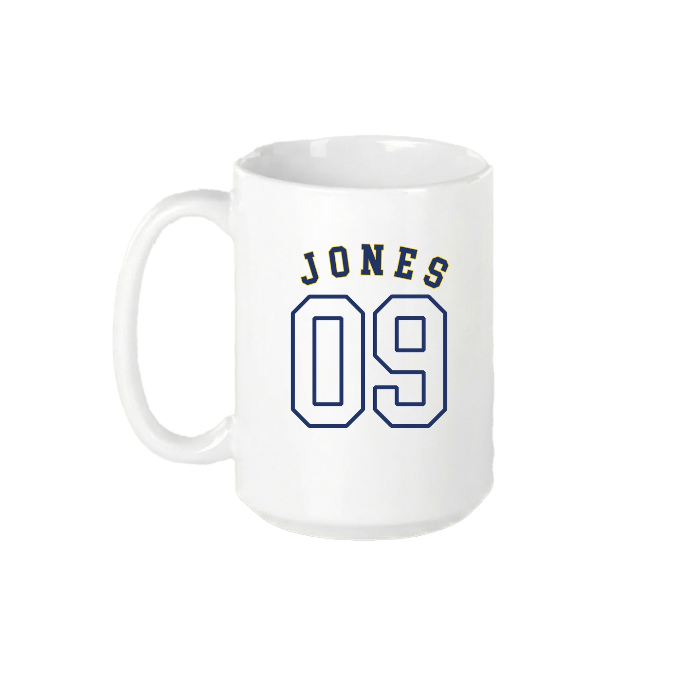 15oz Coffee Mug — Shirsey Arch in White