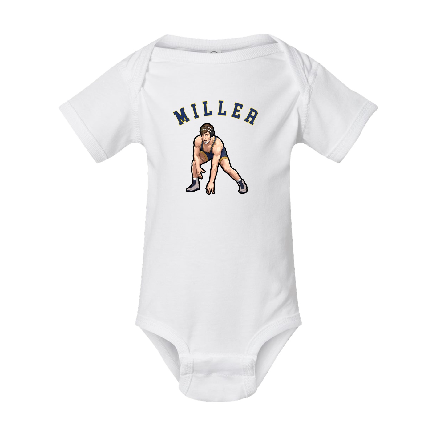 Baby Onesie — Shirsey Arch in White