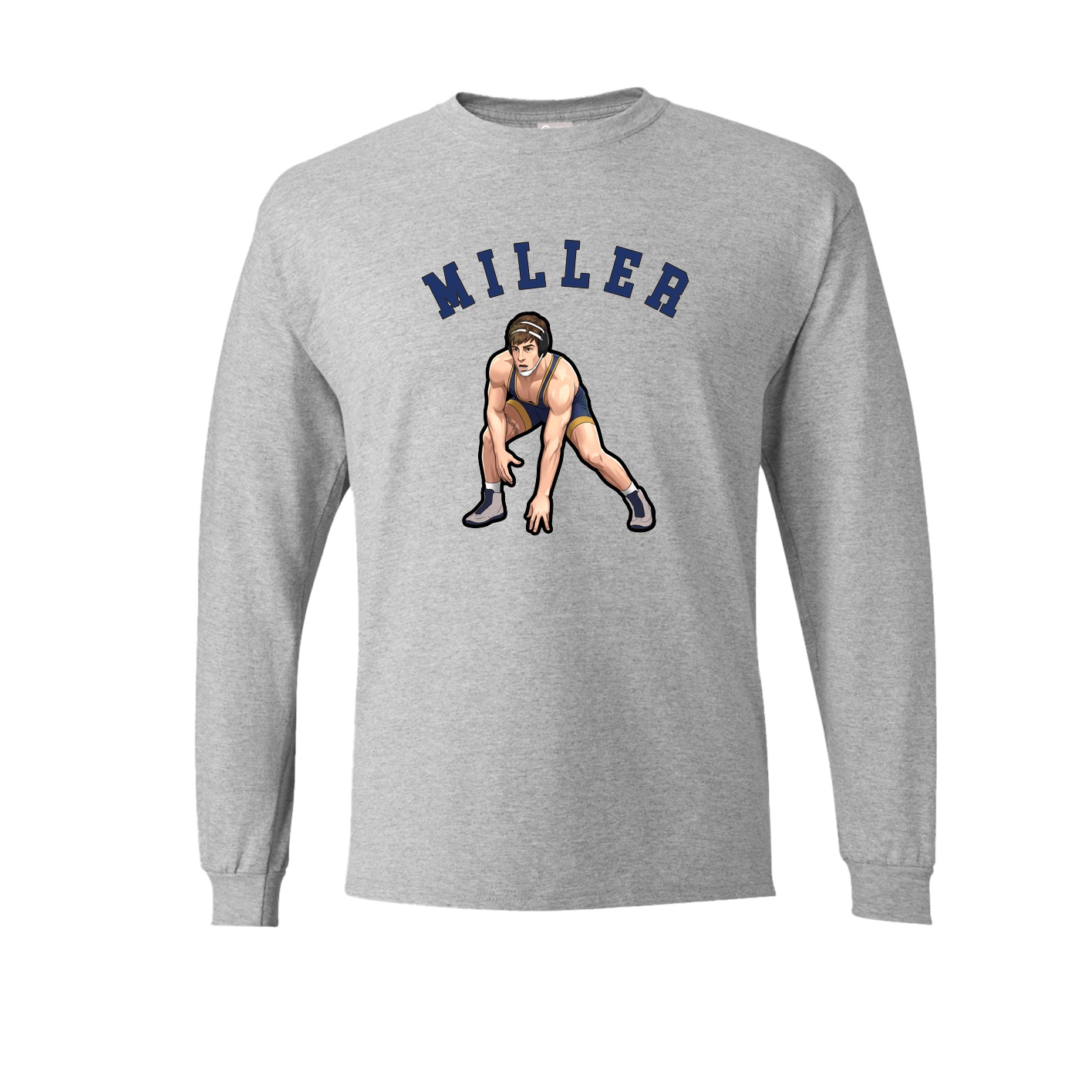 Long Sleeve Tee — Shirsey Arch in Grey