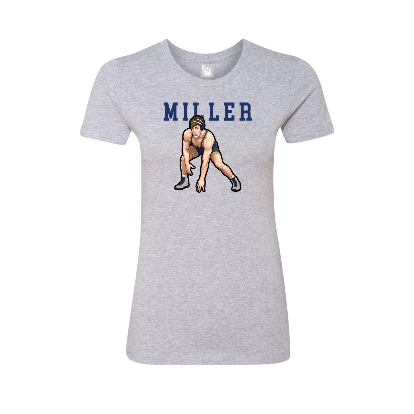Fitted Women's Tee — Shirsey in Grey