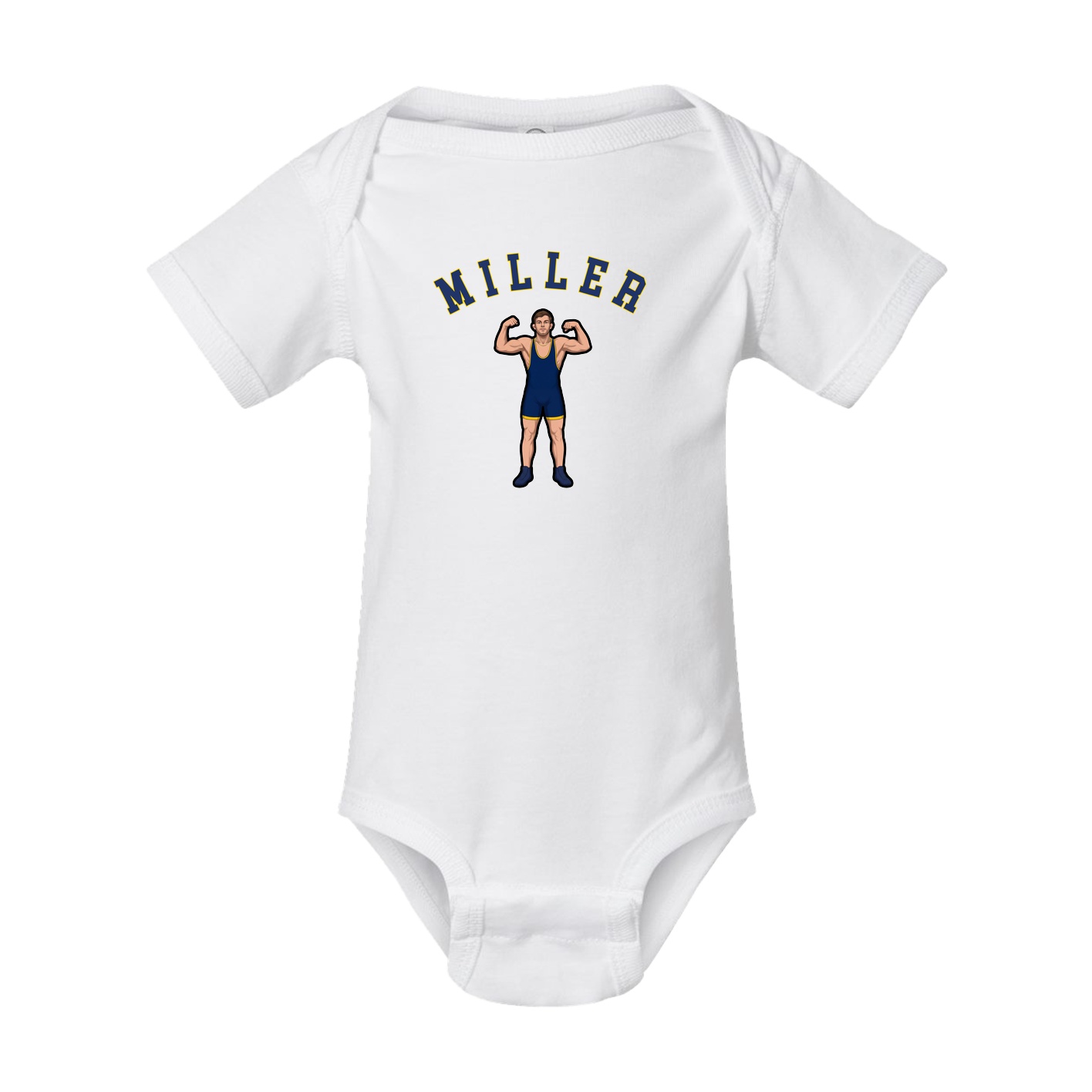 Baby Onesie — Shirsey Arch in White