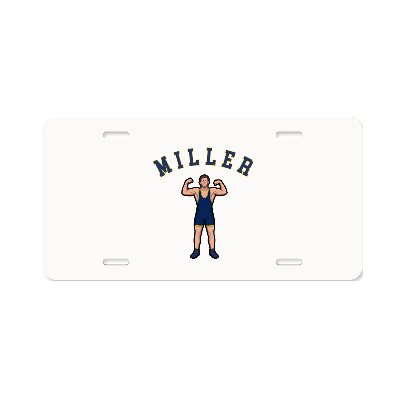 License Plate — Shirsey Arch in Classic