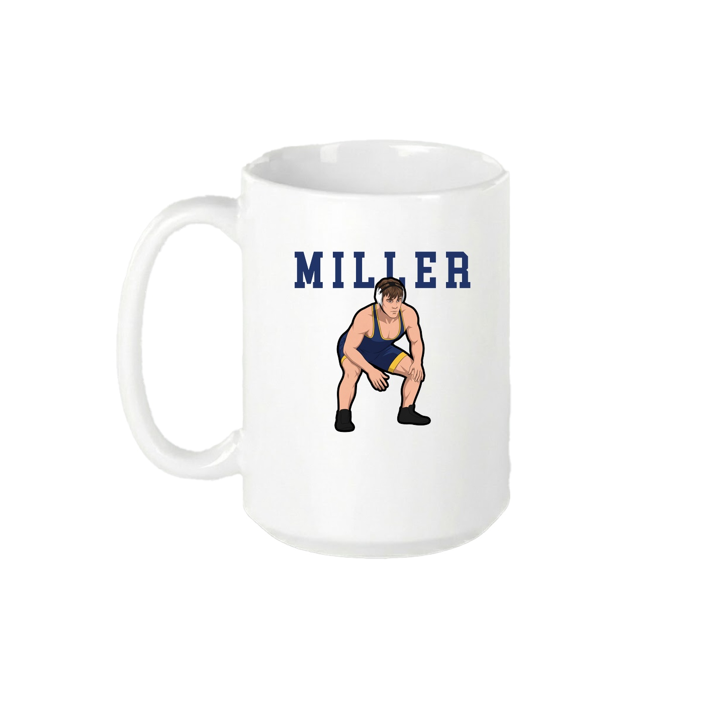 15oz Coffee Mug — Shirsey in White