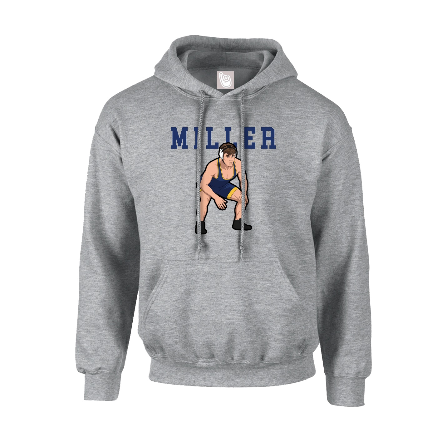 Hoodie — Shirsey in Grey