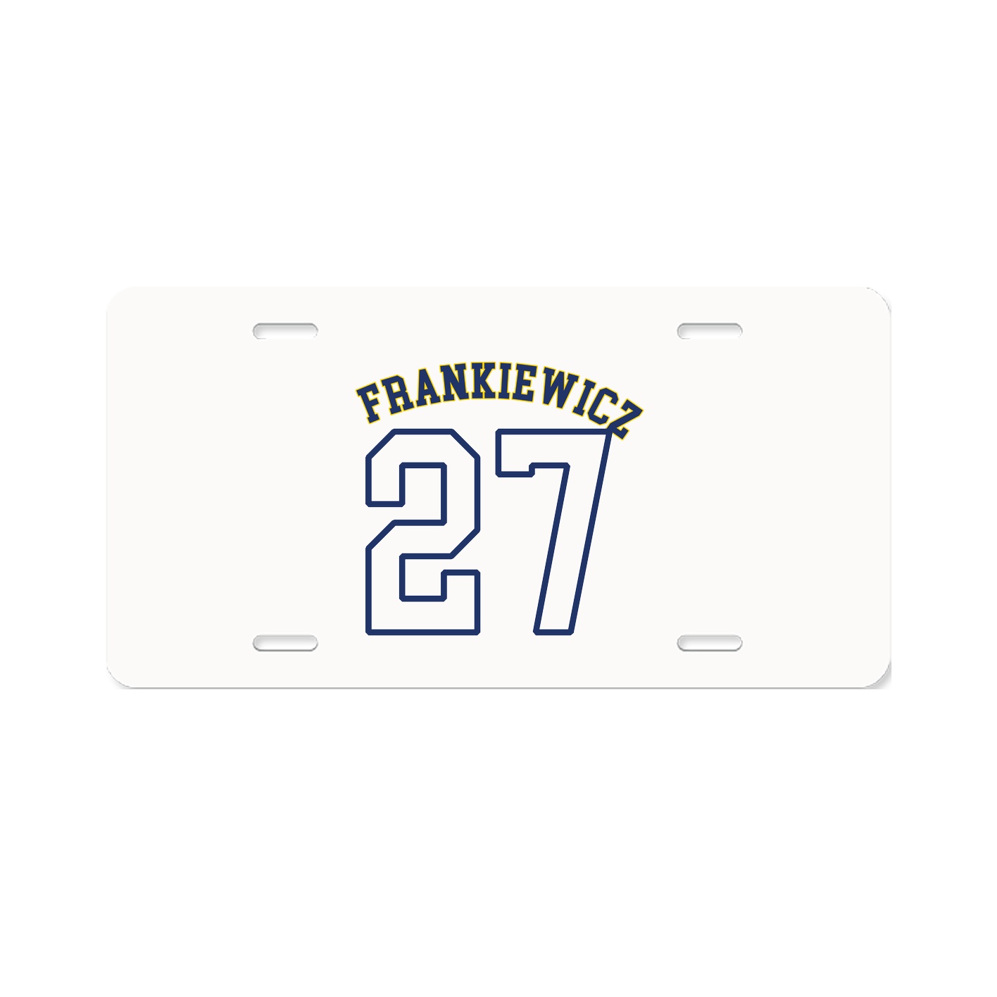 License Plate — Shirsey Arch in Classic