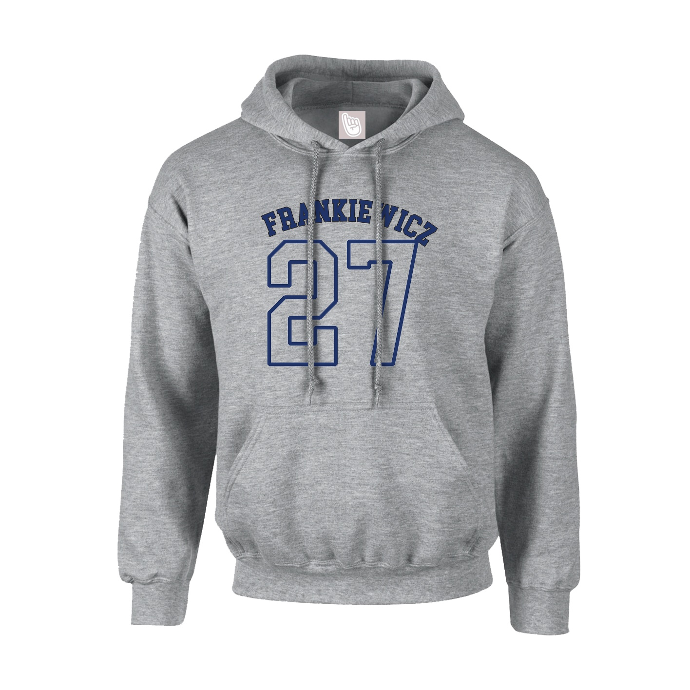 Youth Hoodie — Shirsey Arch in Grey
