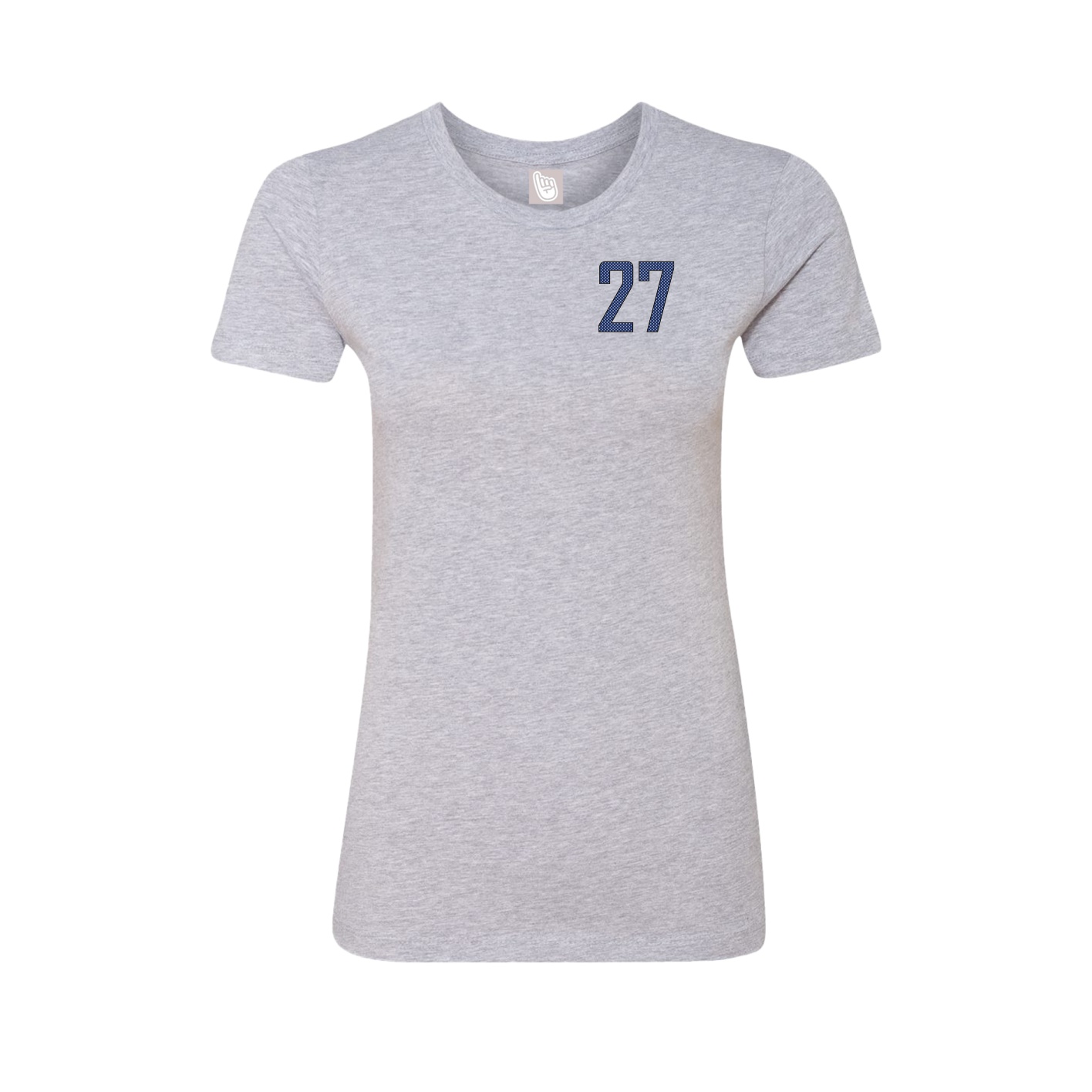 Womens Tee — Front Shirsy in Grey