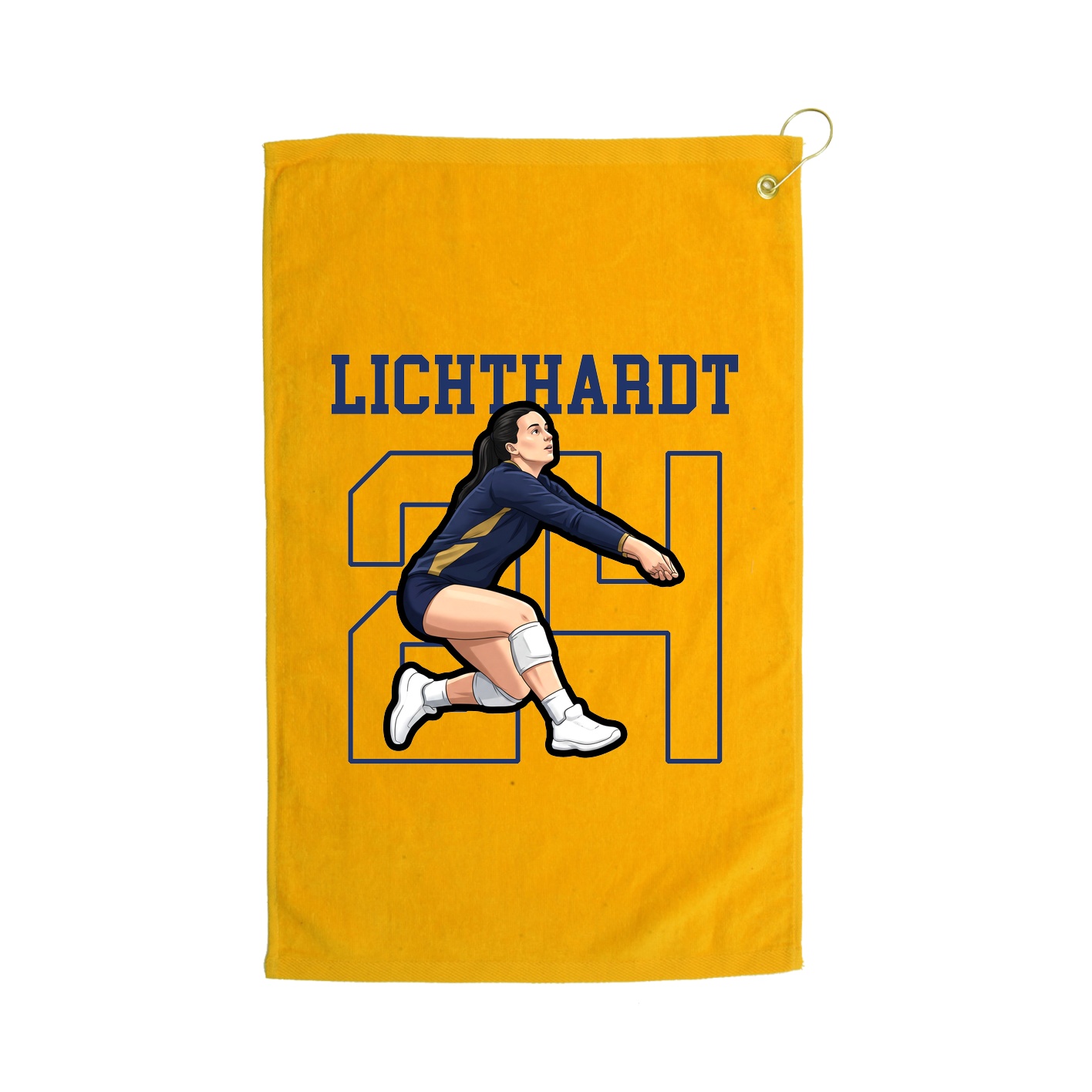 Golf Towel — Shirsey in Gold