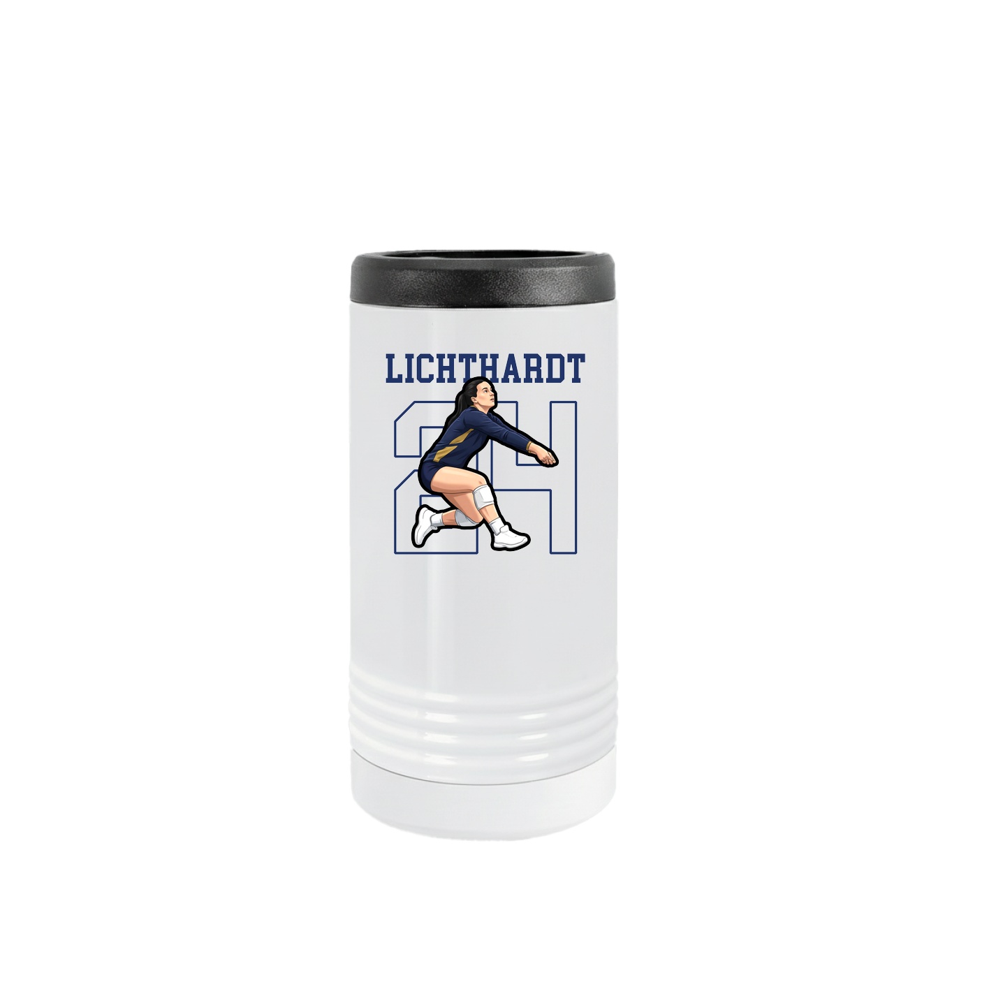 Slim Beverage Holder — Shirsey in White