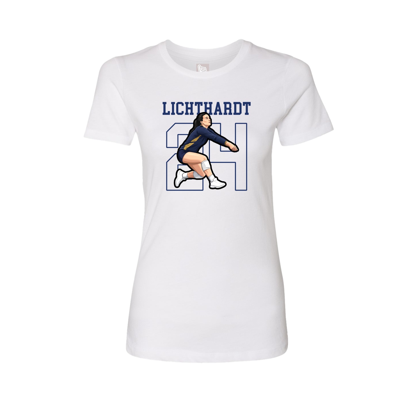 Fitted Women's Tee — Shirsey in White