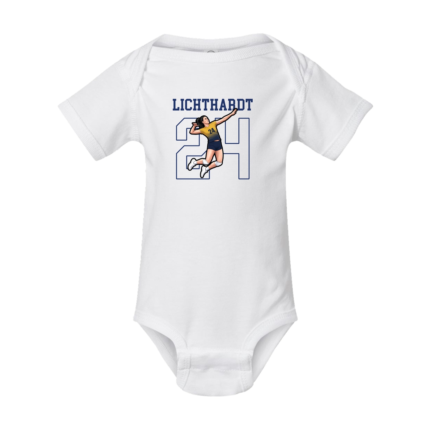 Baby Onesie — Shirsey in White