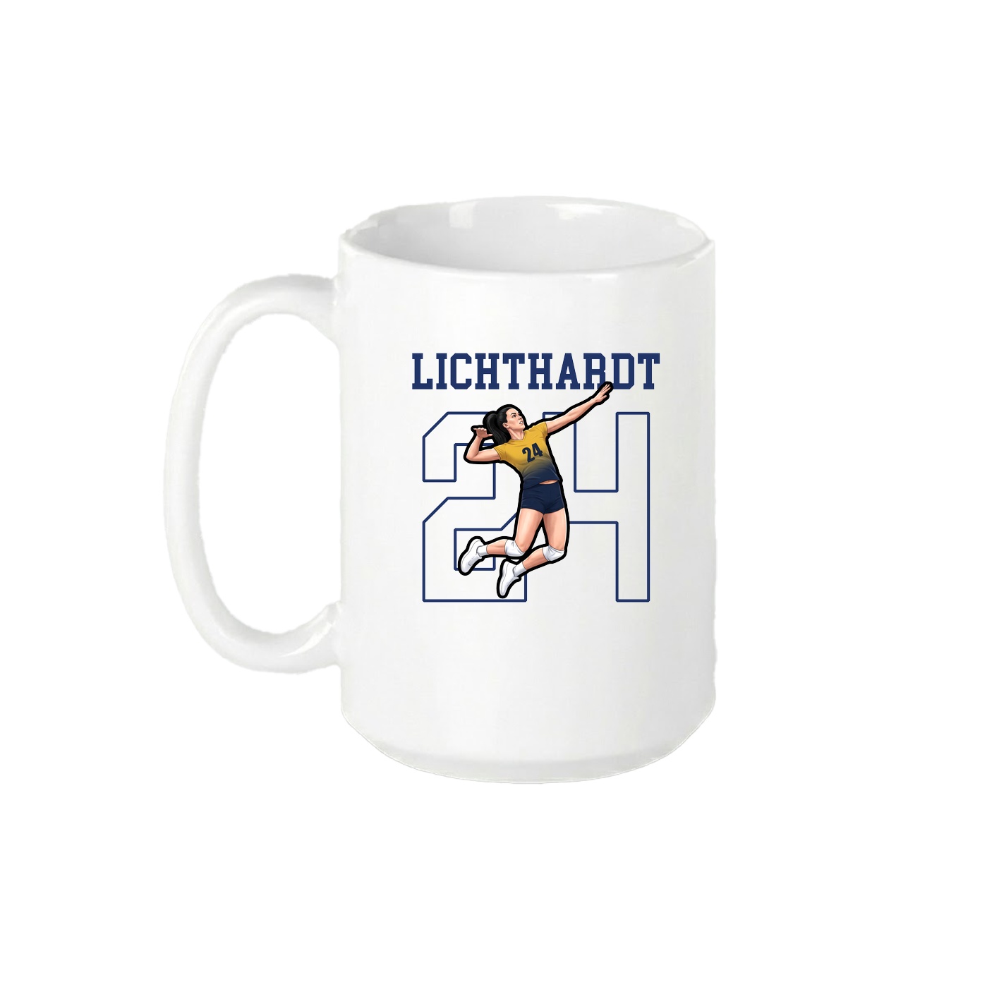 15oz Coffee Mug — Shirsey in White