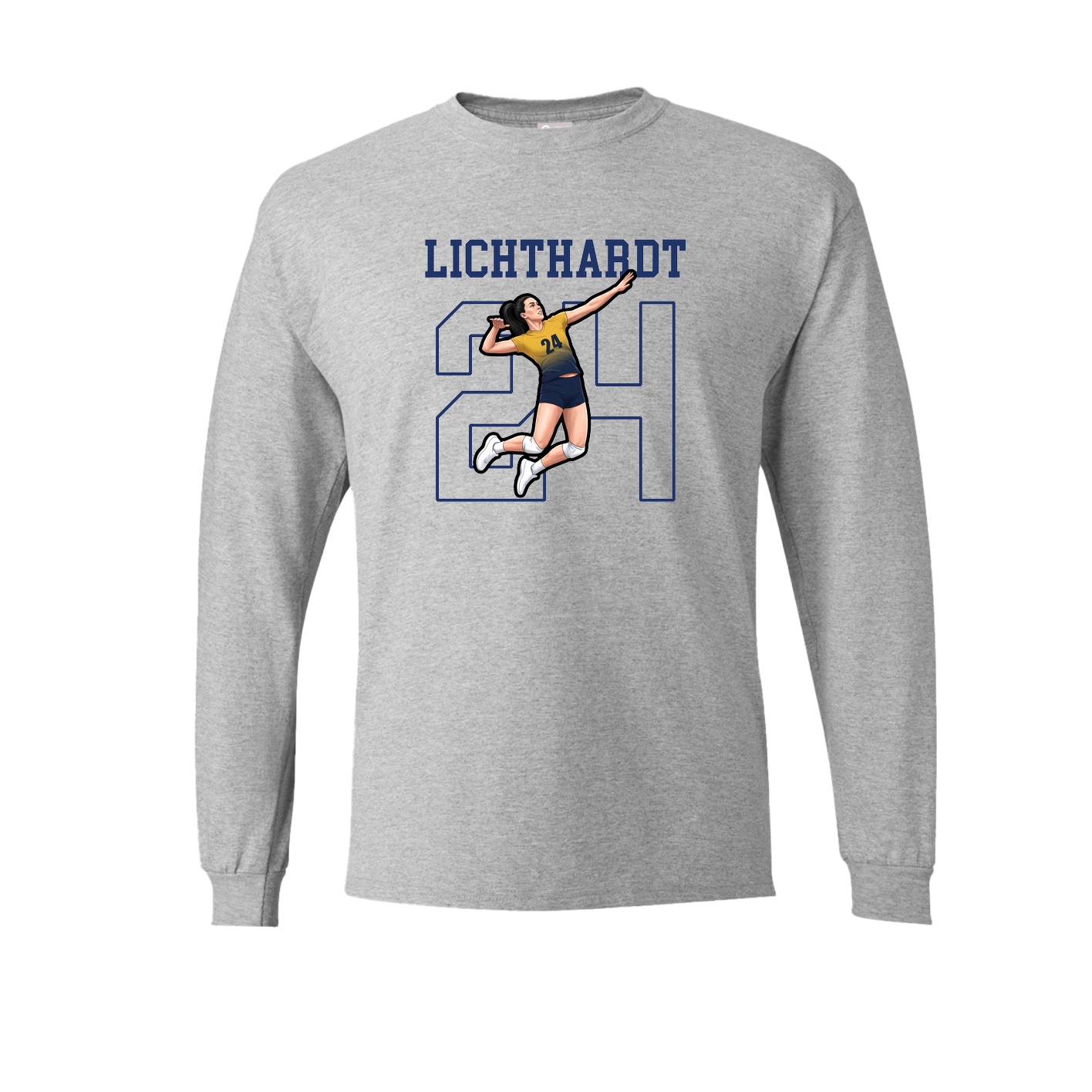 Long Sleeve Tee — Shirsey in Grey