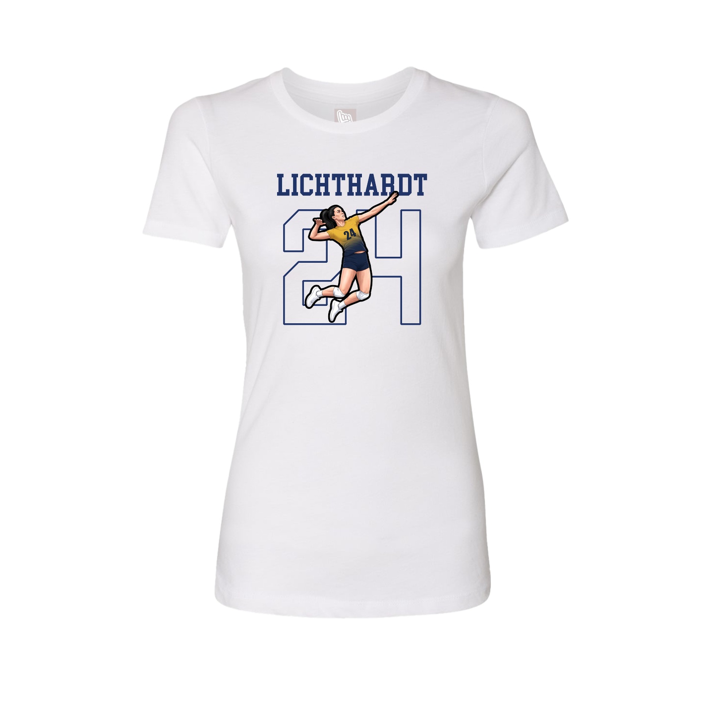 Fitted Women's Tee — Shirsey in White