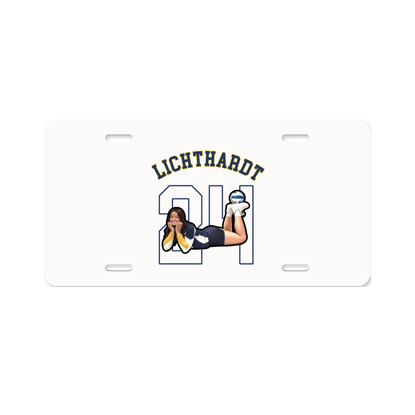 License Plate — Shirsey Arch in Classic
