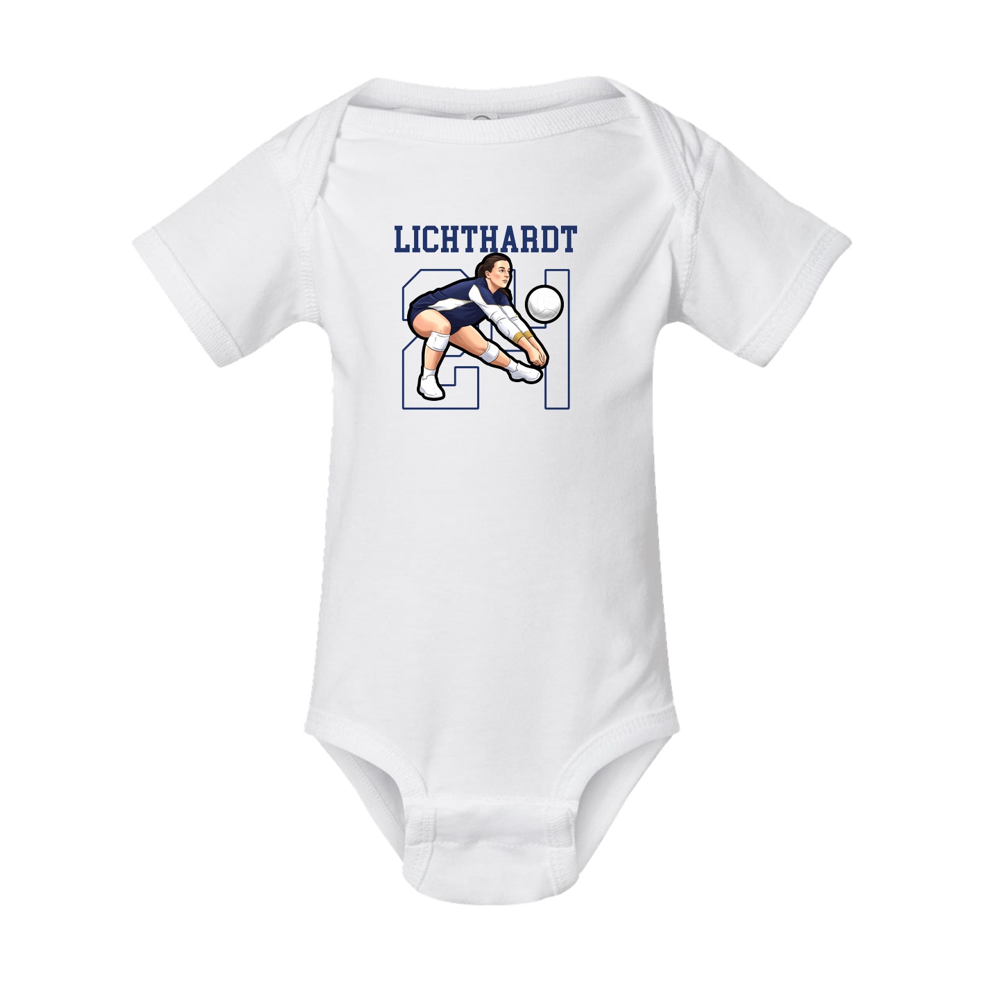 Baby Onesie — Shirsey in White