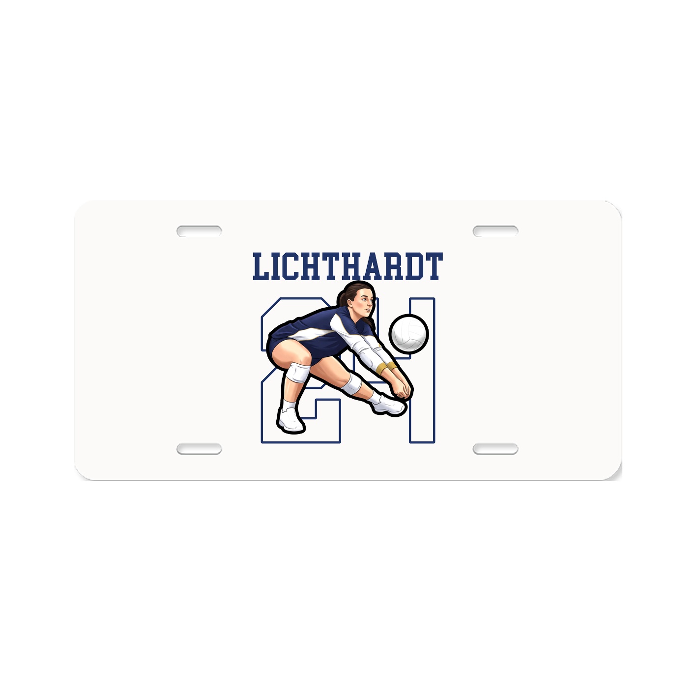 License Plate — Shirsey in Classic
