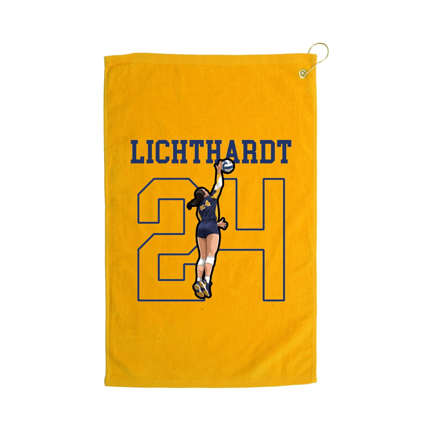 Golf Towel — Shirsey in Gold