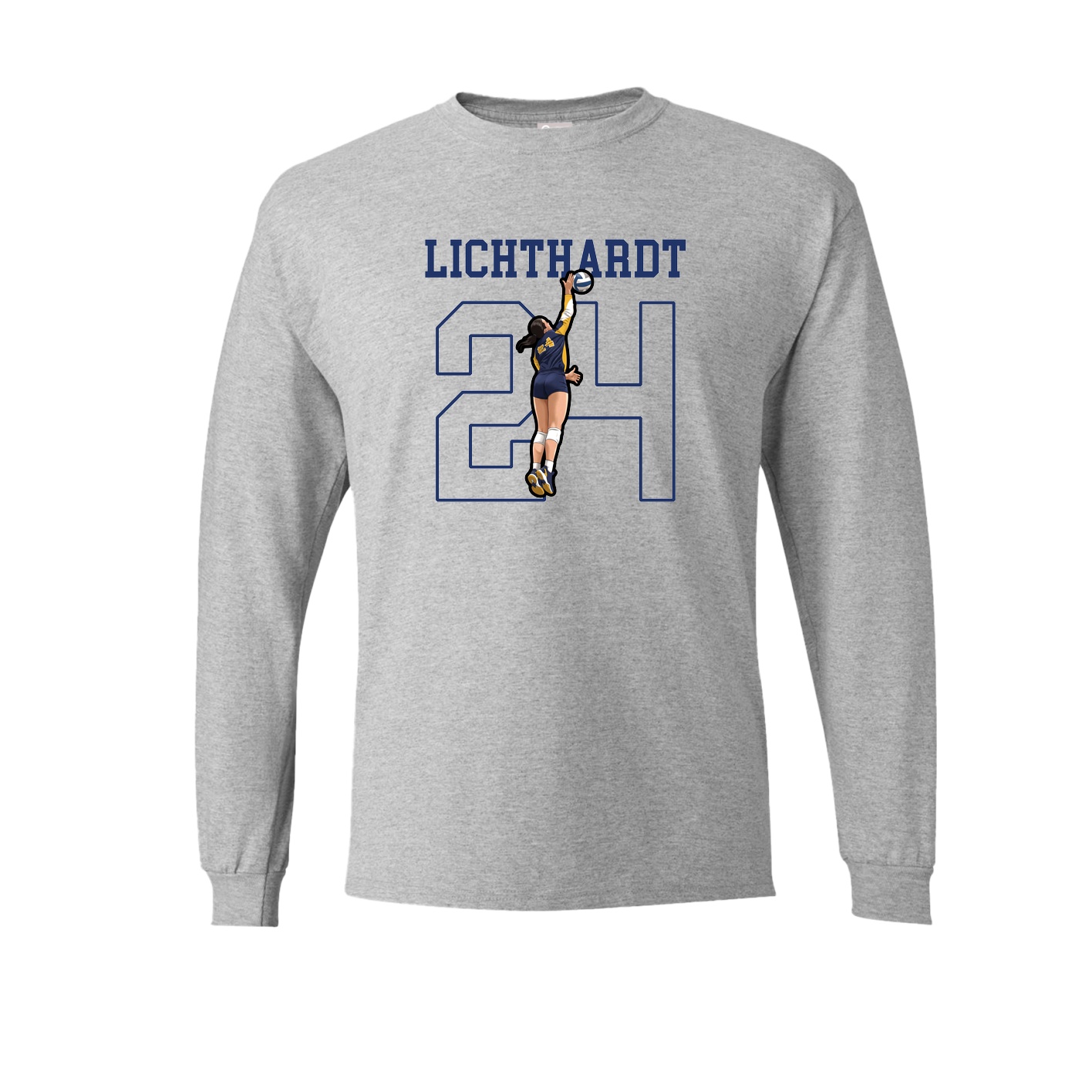 Long Sleeve Tee — Shirsey in Grey