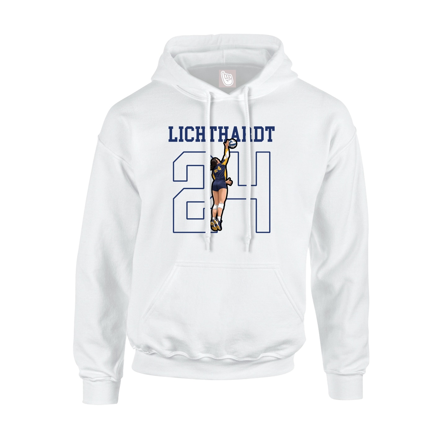 Youth Hoodie — Shirsey in White
