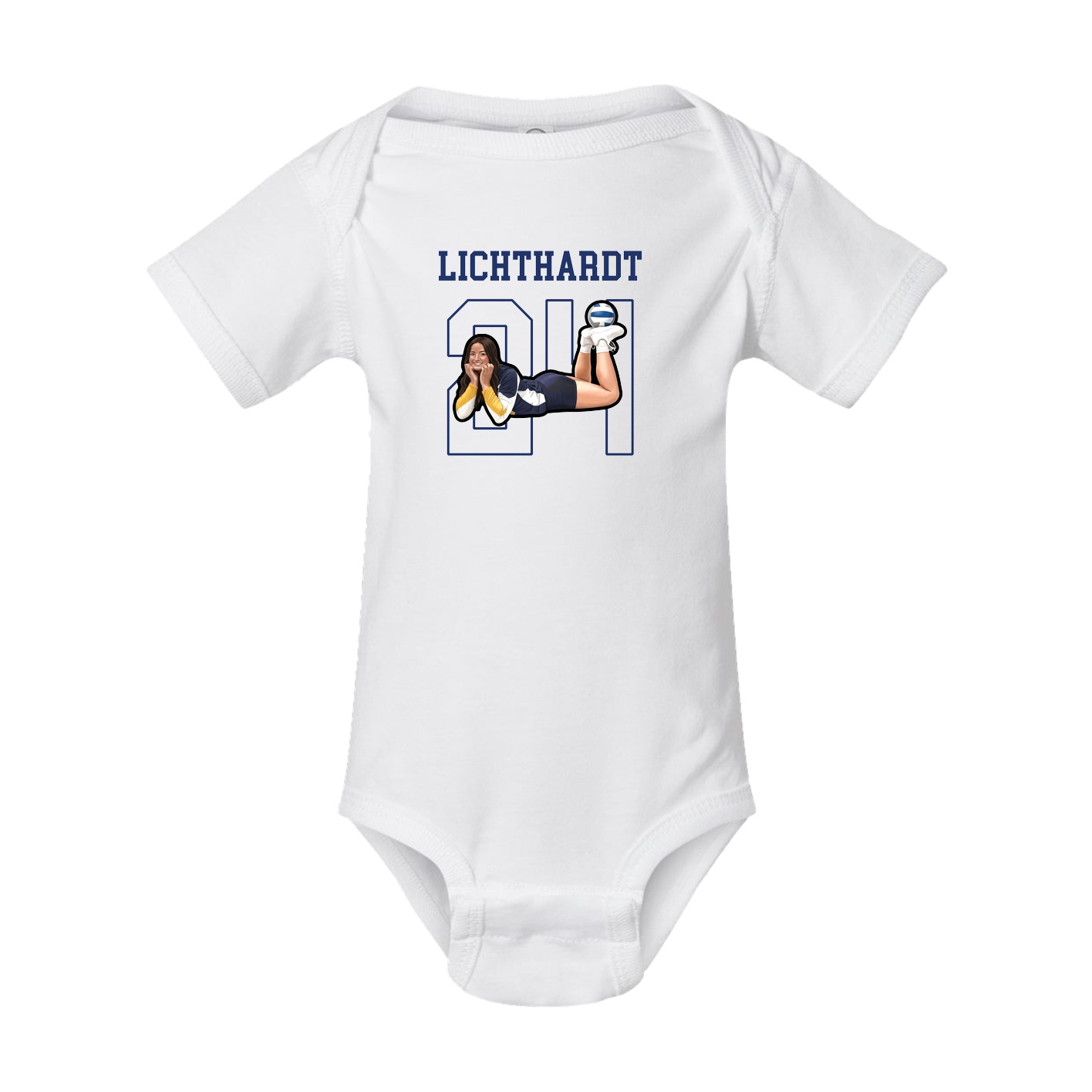 Baby Onesie — Shirsey in White