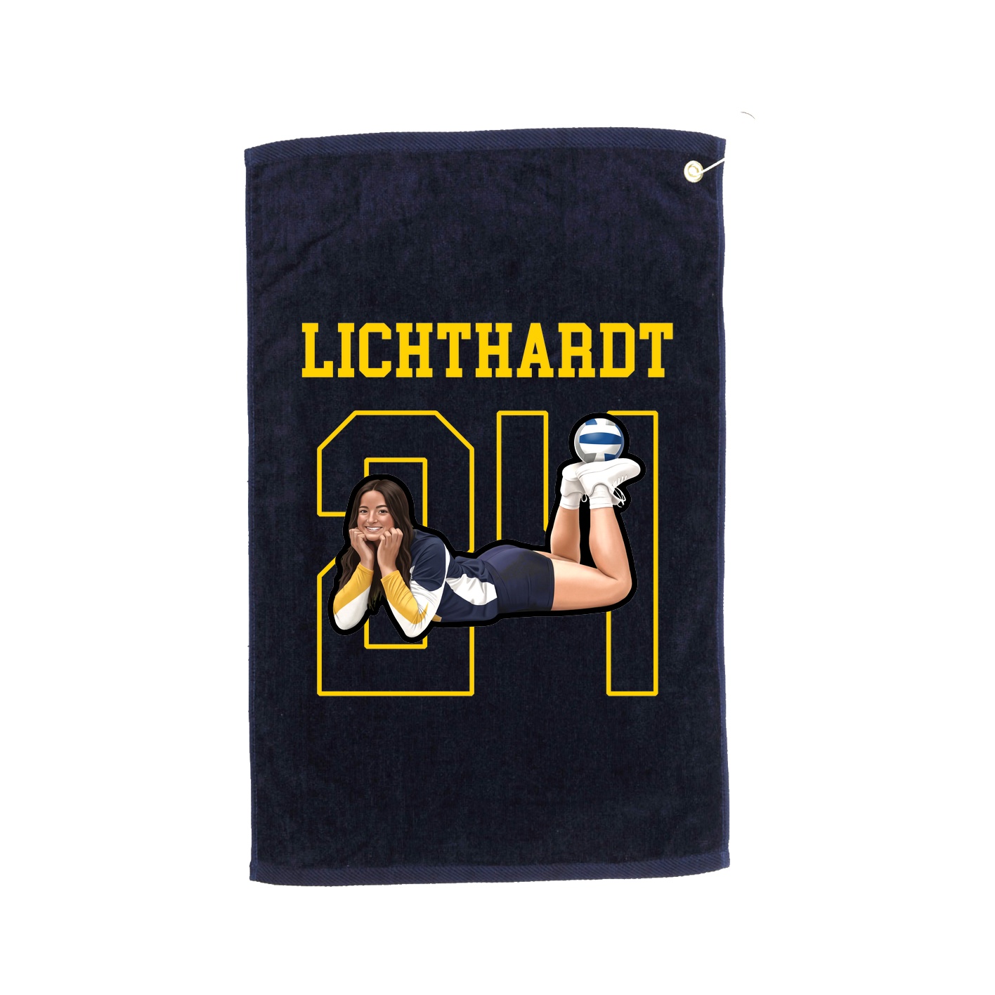 Golf Towel — Shirsey in Navy