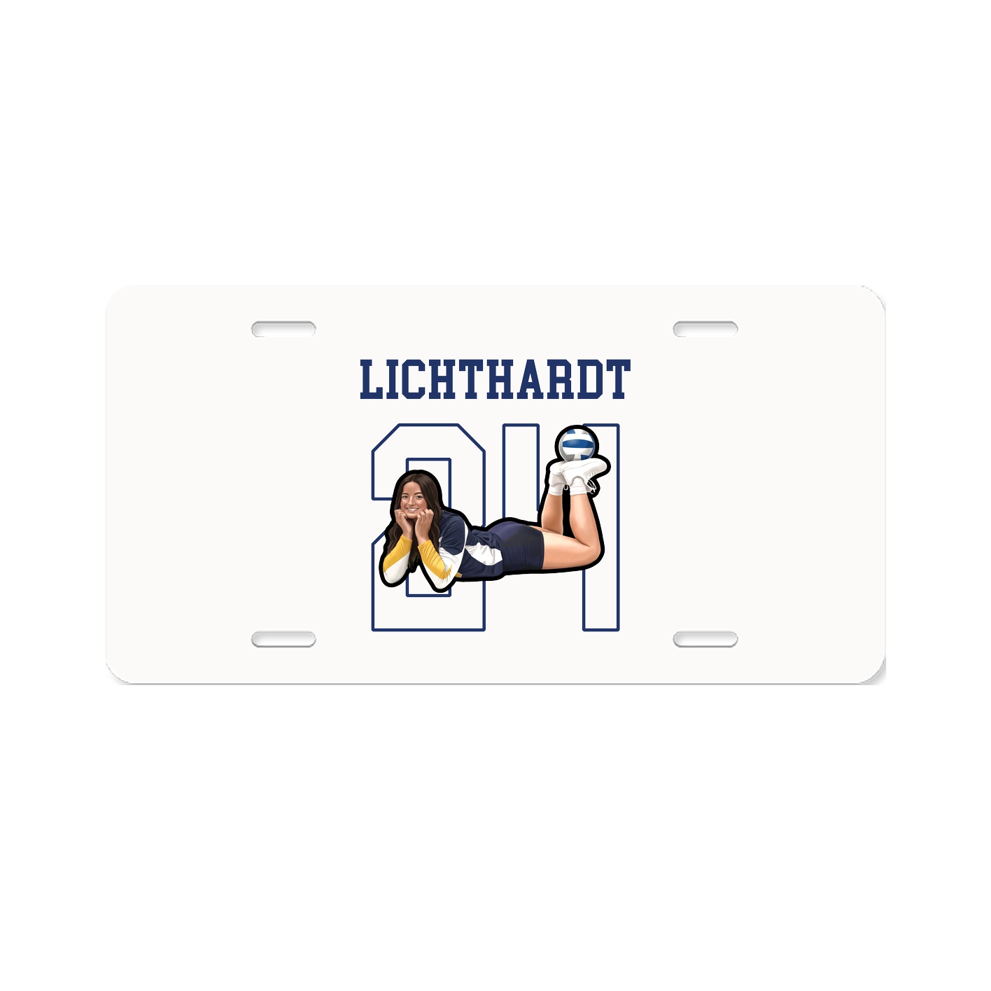 License Plate — Shirsey in Classic