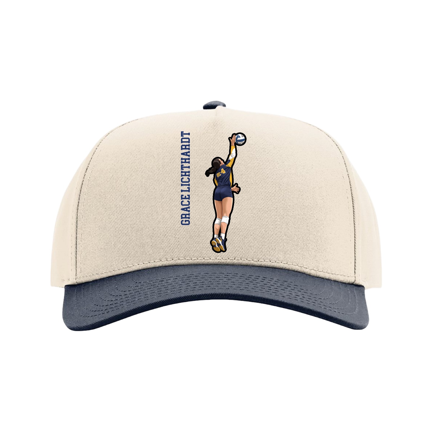 Full Fabric Five-Panel Champ Cap