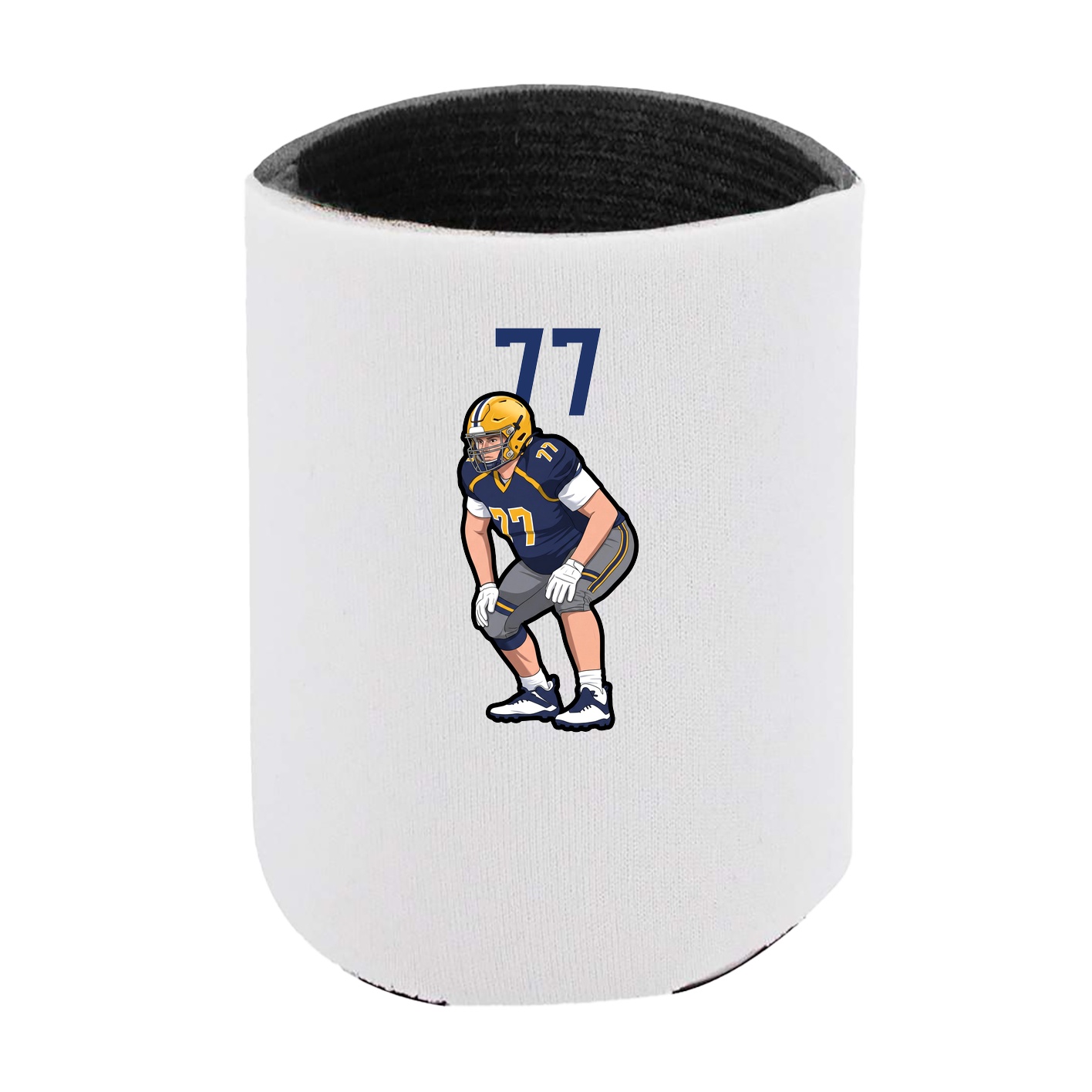 Can Holder — Number Top in White