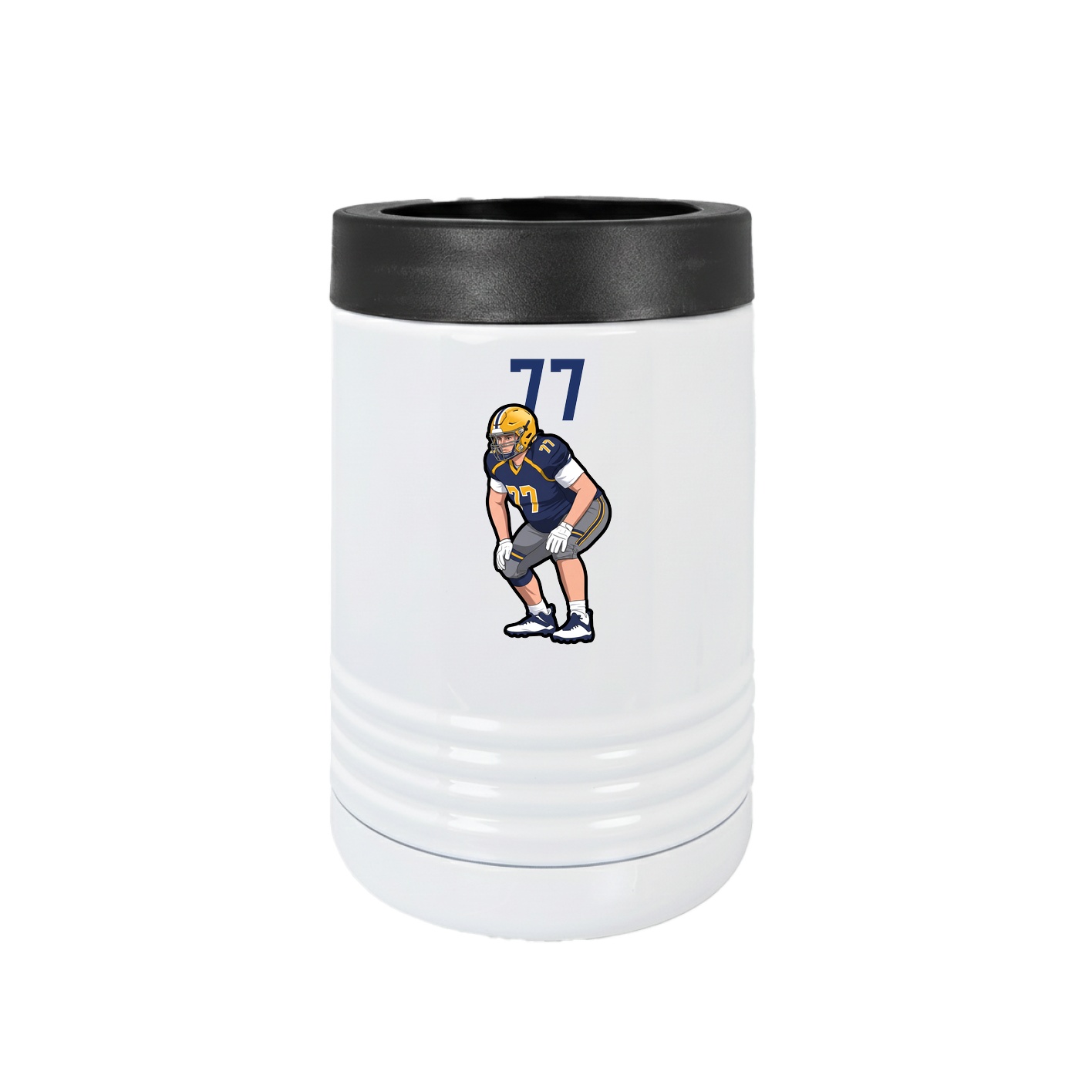 Beverage Holder — Number Top in White