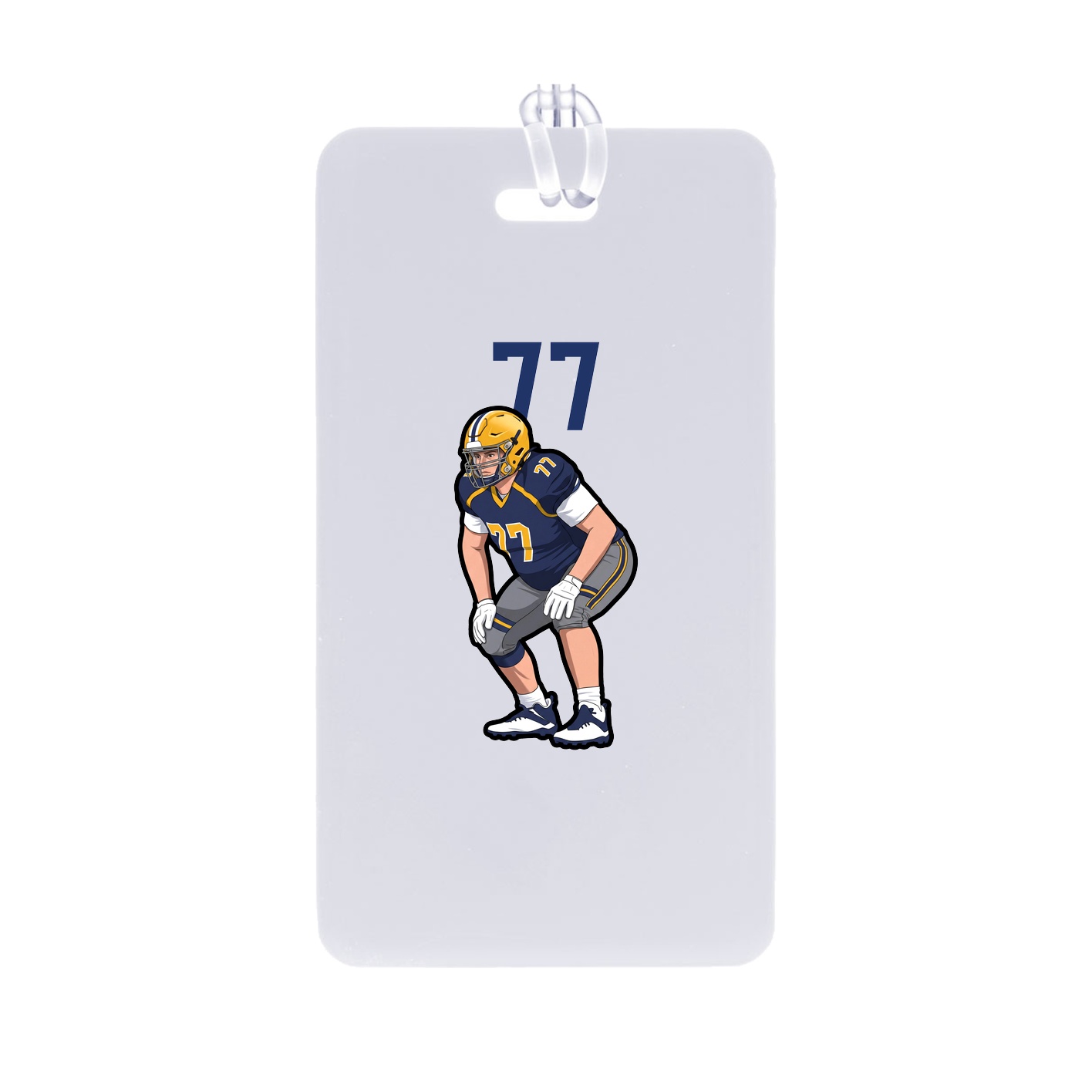Bag Tag — Number Top in Classic