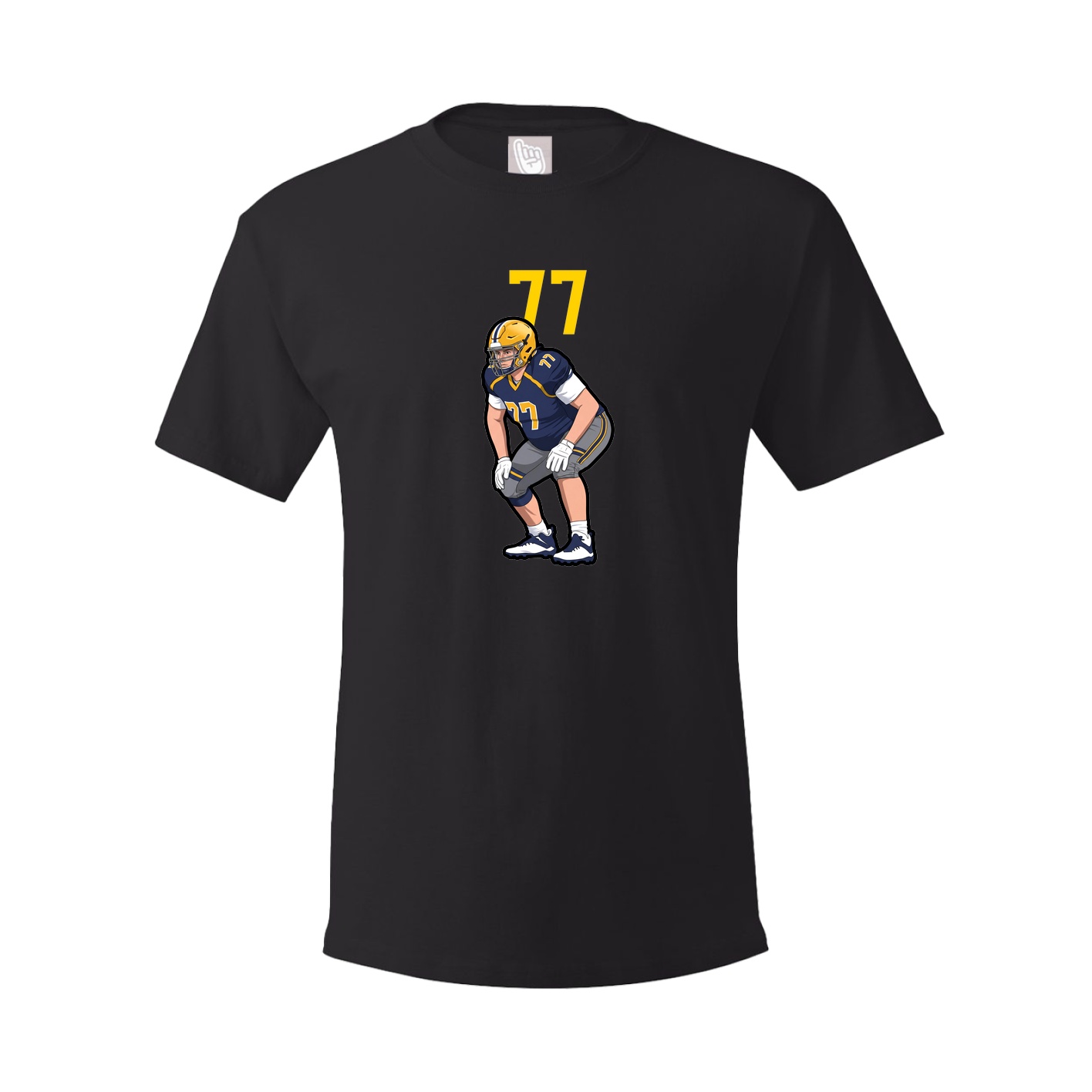 Tee — Number Top in Black