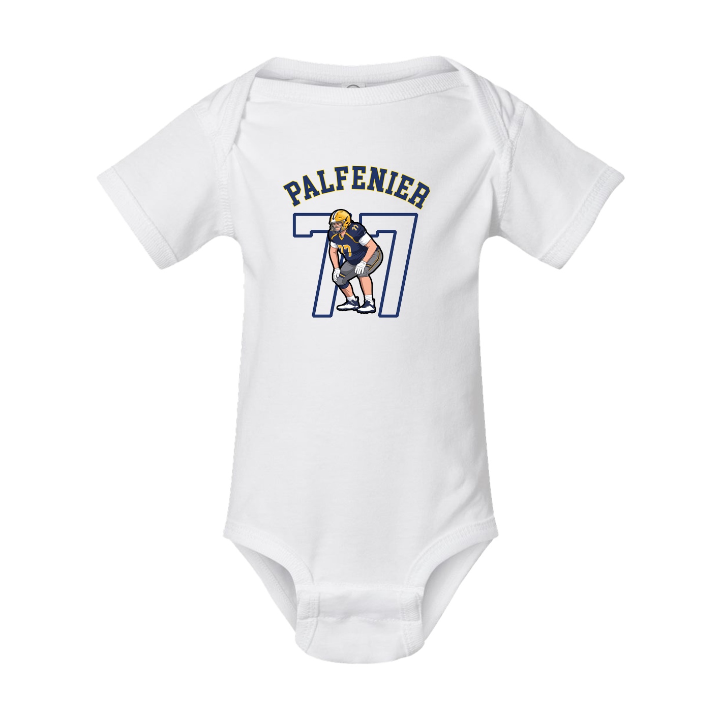 Baby Onesie — Shirsey Arch in White