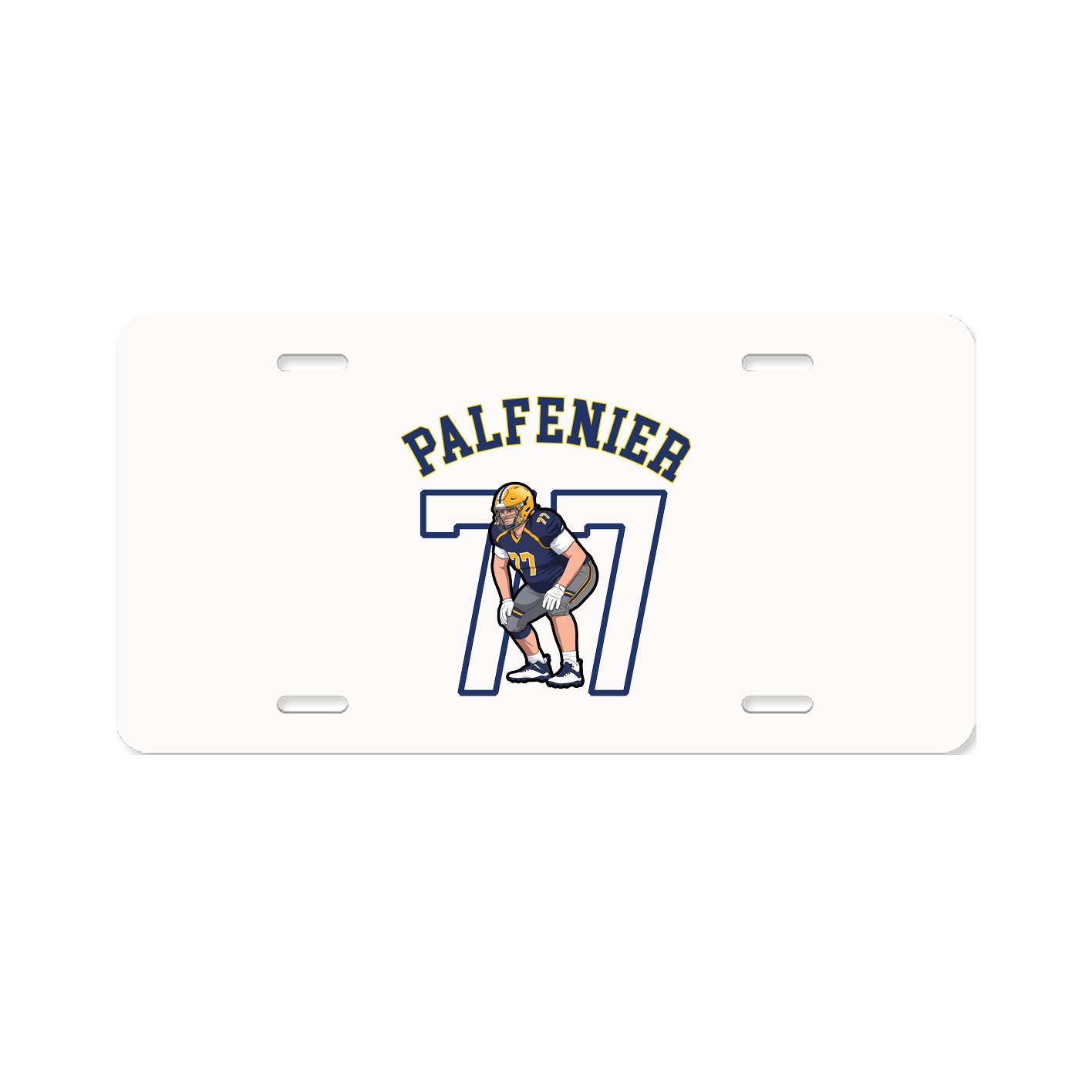 License Plate — Shirsey Arch in Classic
