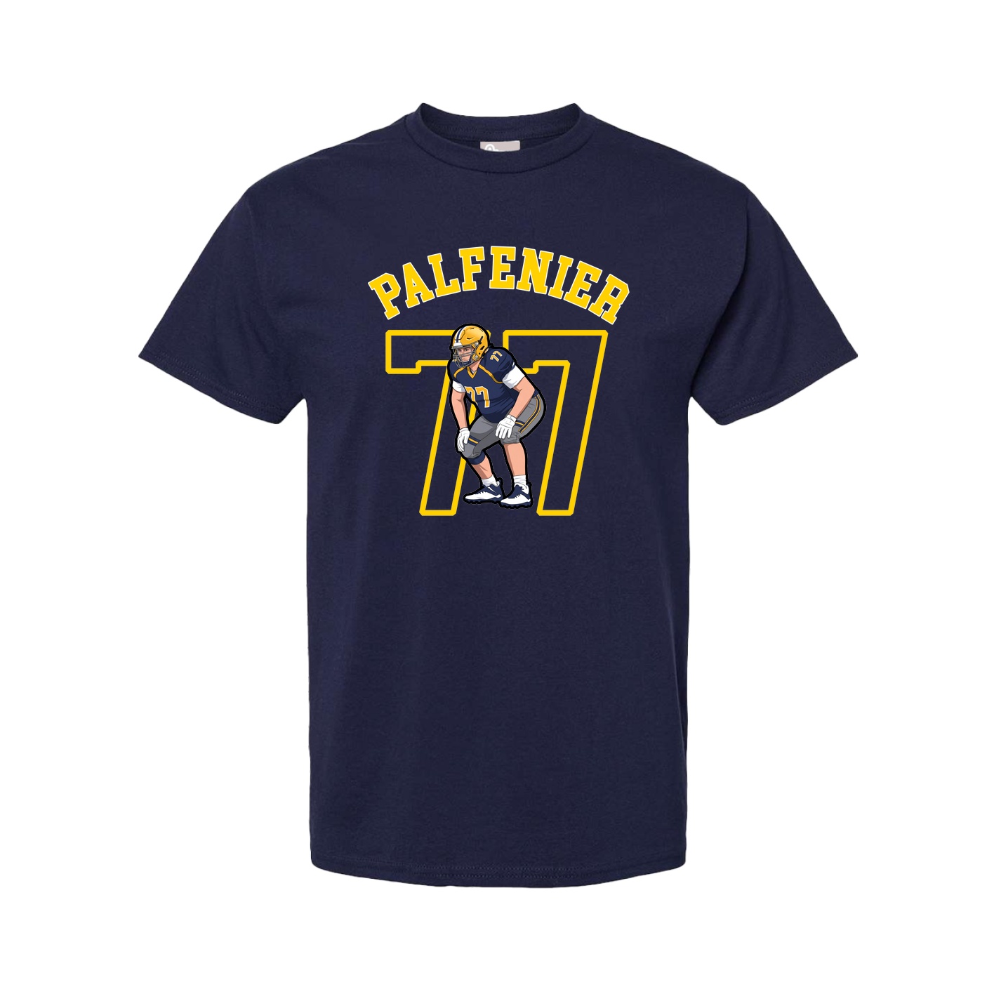 Youth Tee — Shirsey Arch in Navy