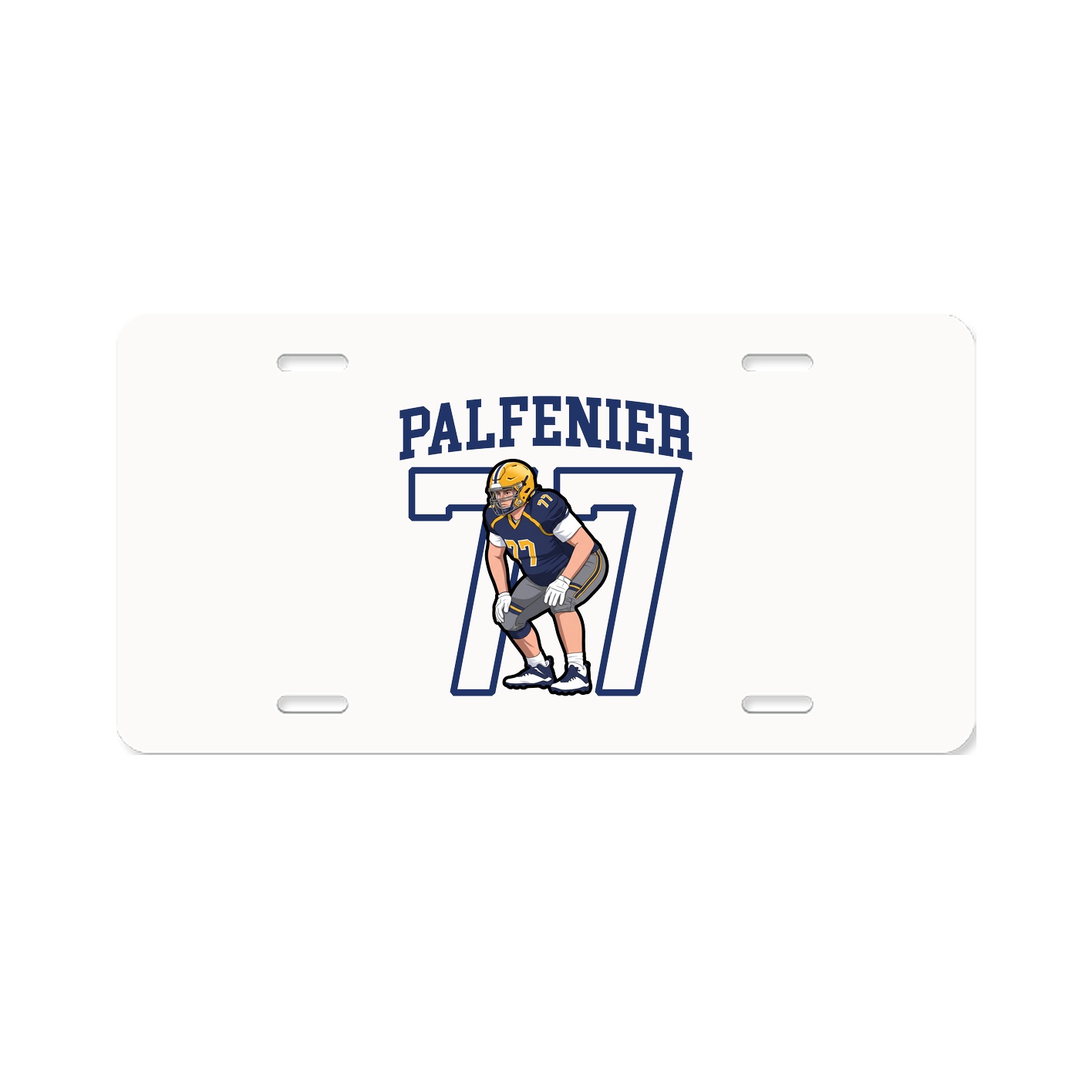 License Plate — Shirsey in Classic