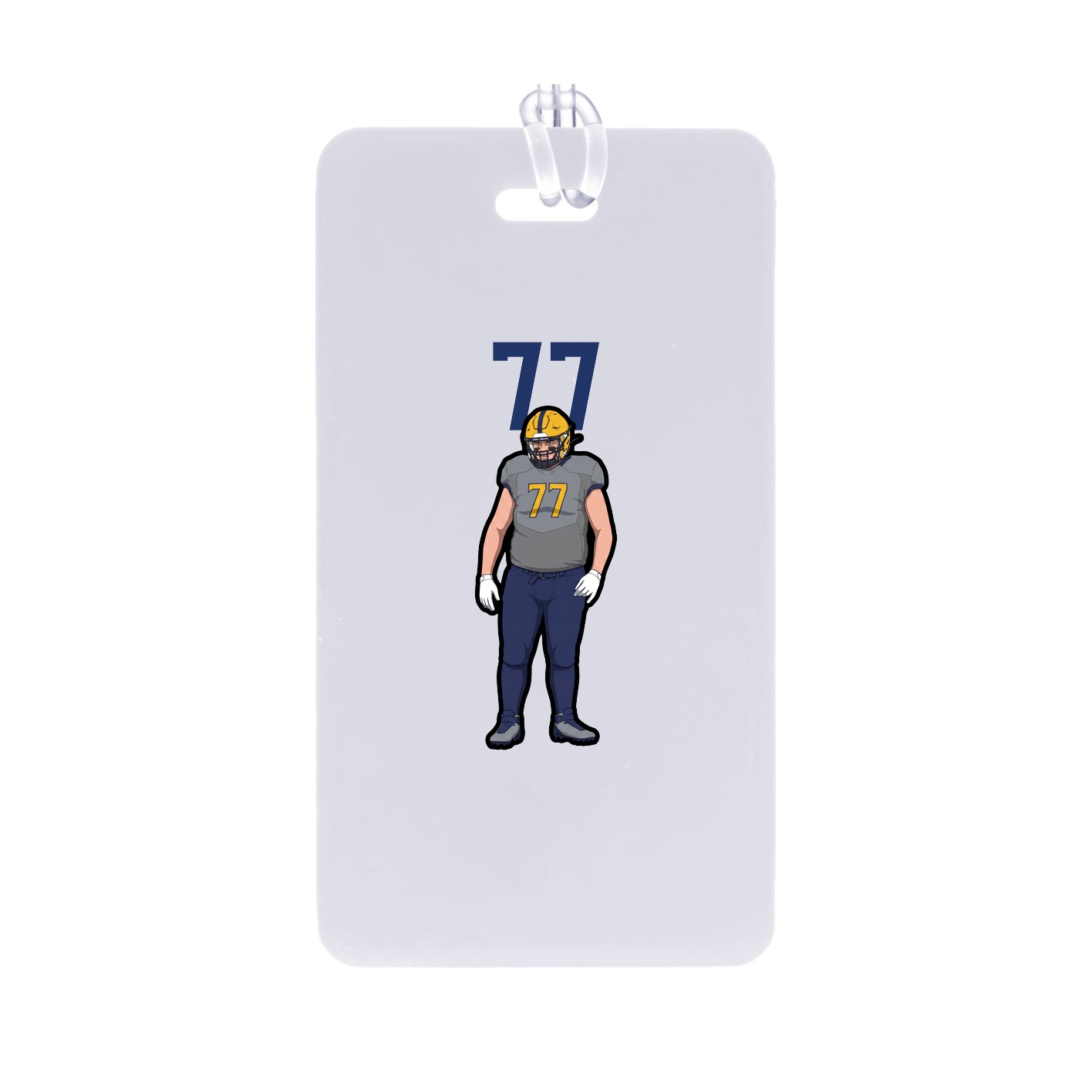 Bag Tag — Number Top in Classic