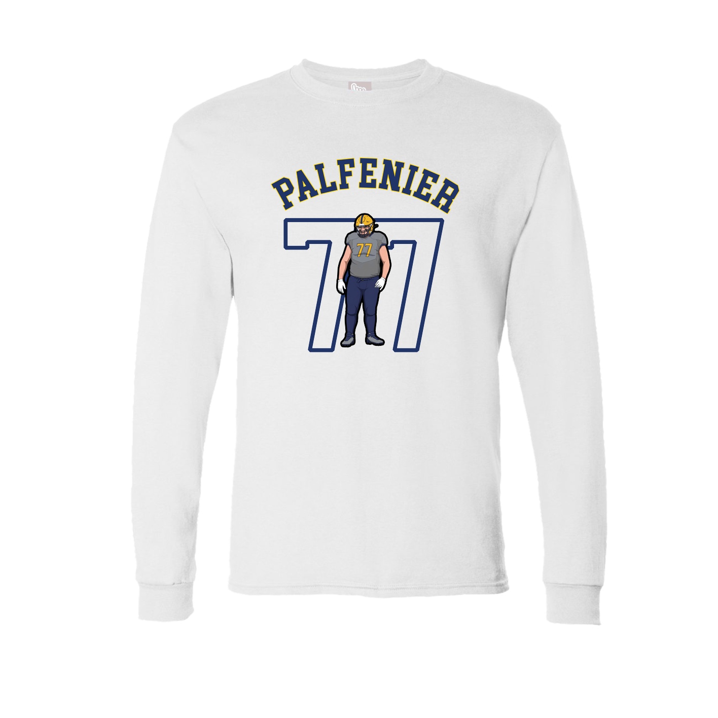 Long Sleeve Tee — Shirsey Arch in White