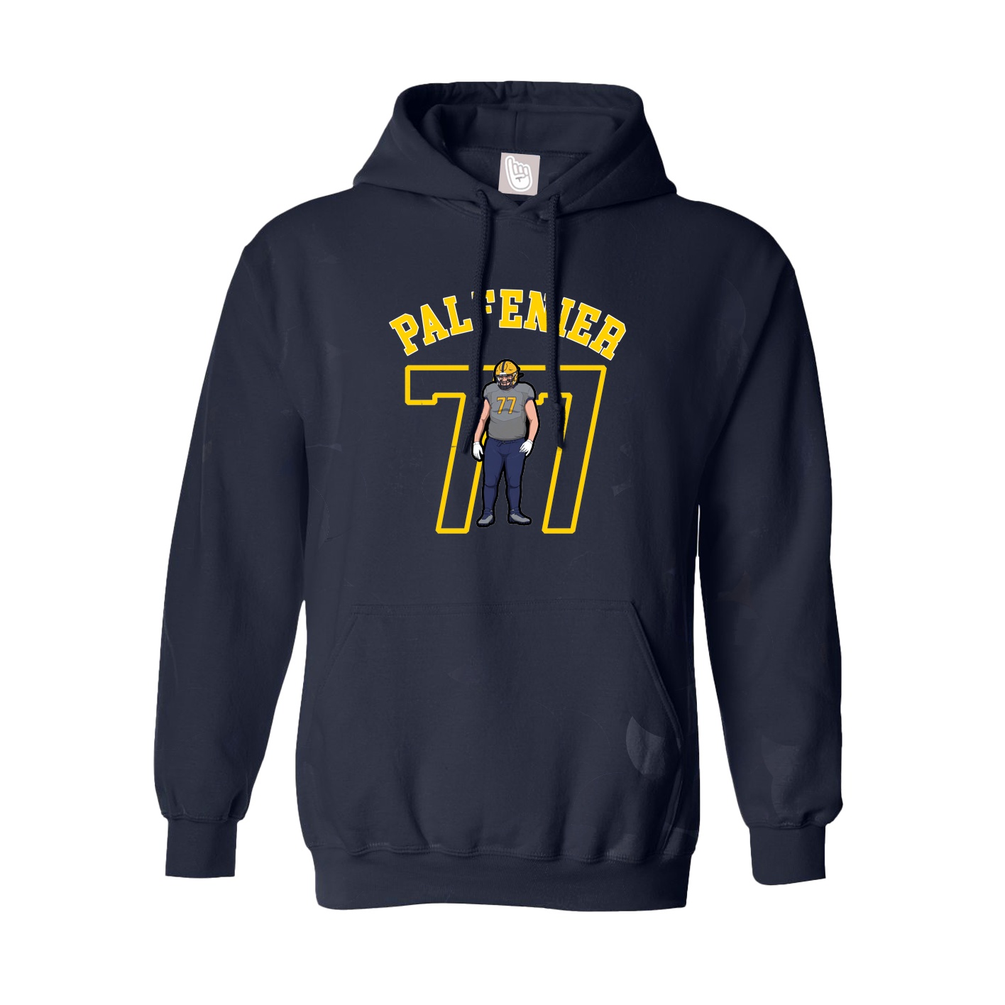 Youth Hoodie — Shirsey Arch in Navy