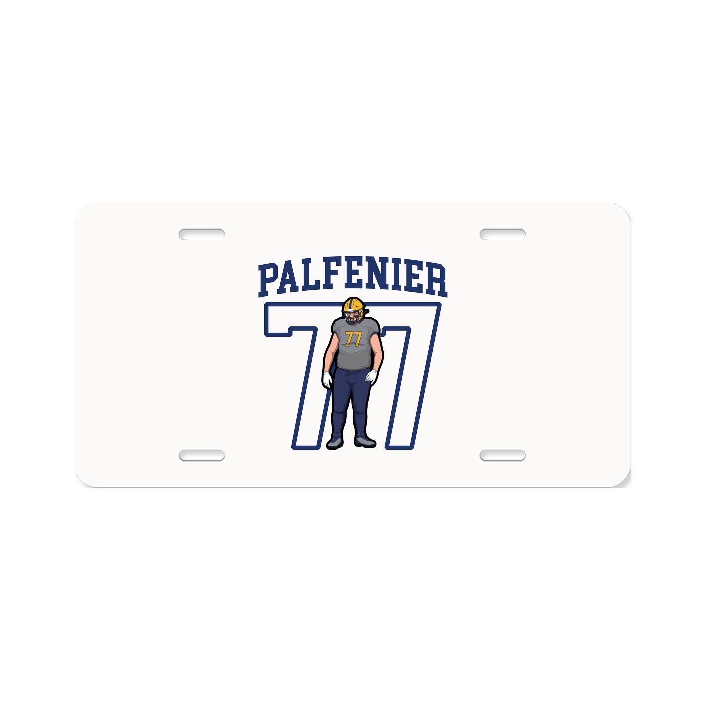 Aluminum License Plate