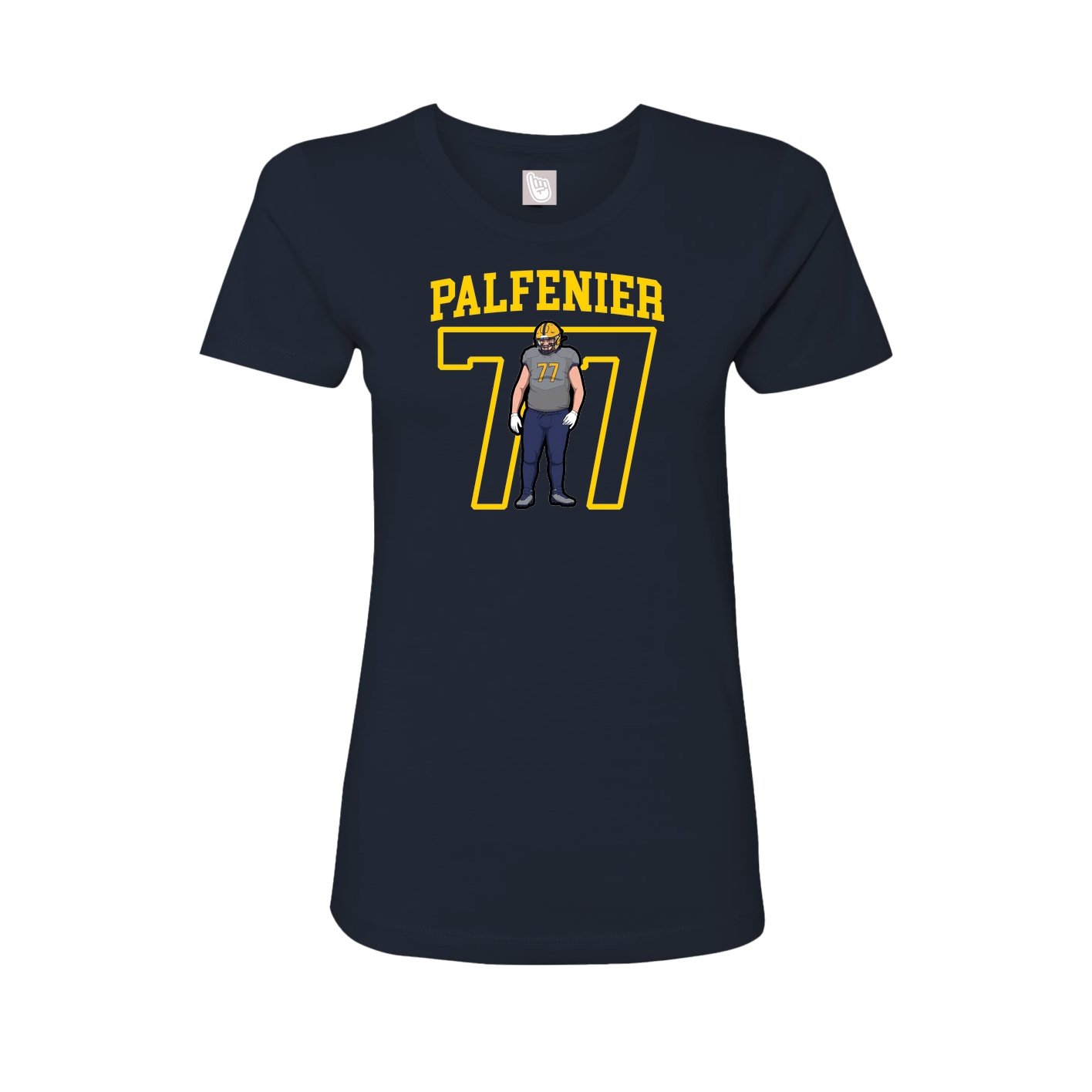 Fitted Women's Tee — Shirsey in Navy
