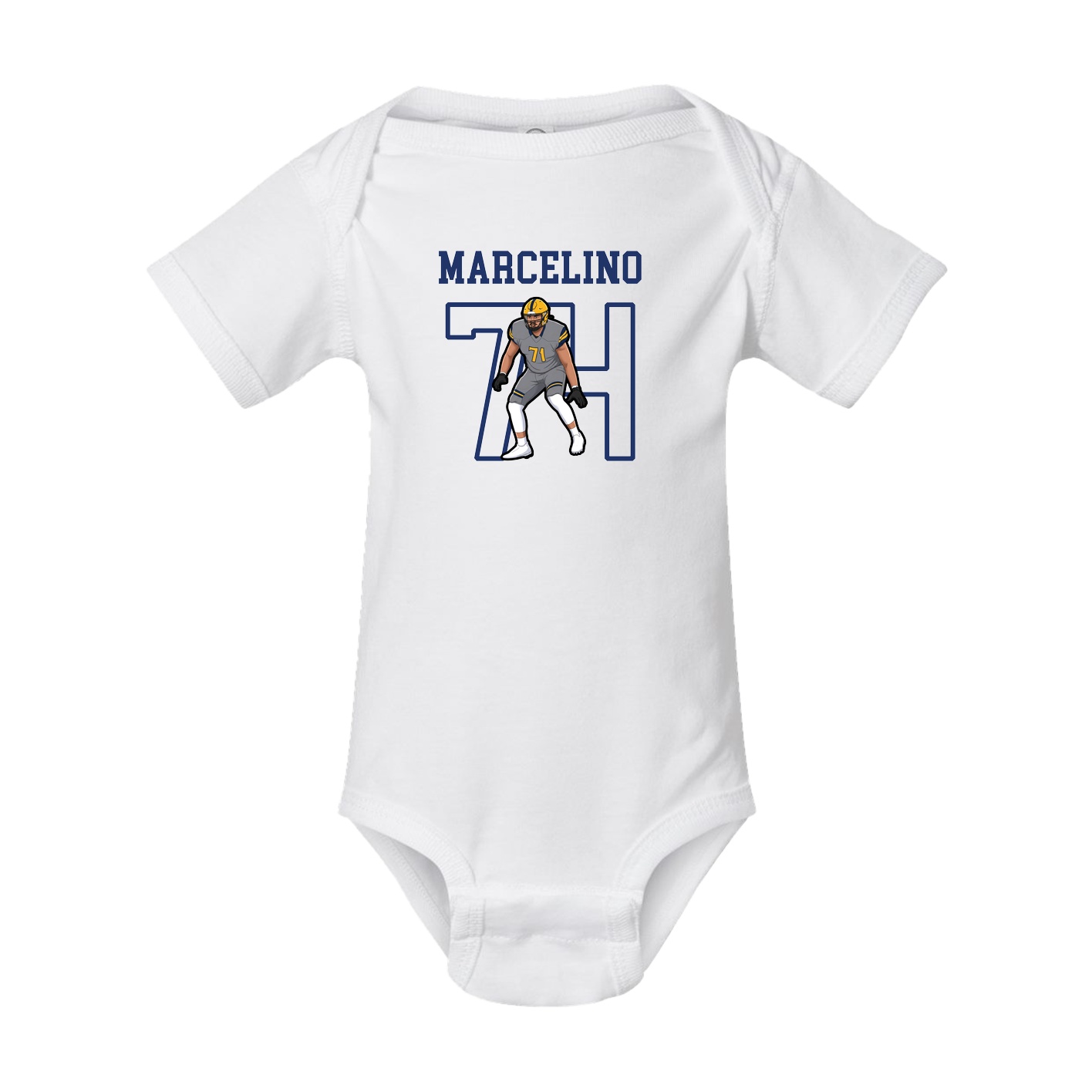 Baby Onesie — Shirsey in White