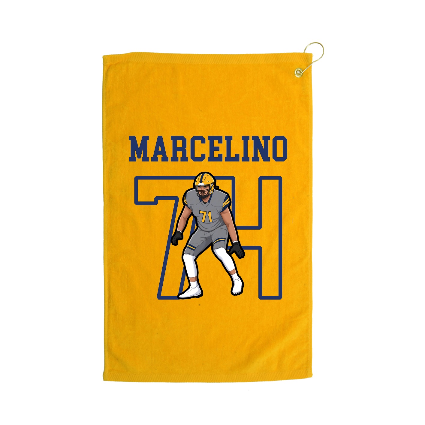 Golf Towel — Shirsey in Gold
