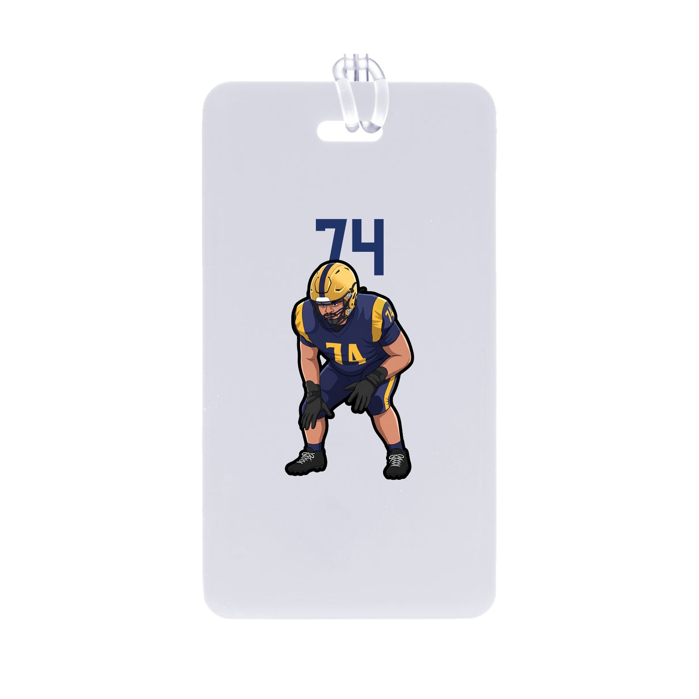 Bag Tag — Number Top in Classic