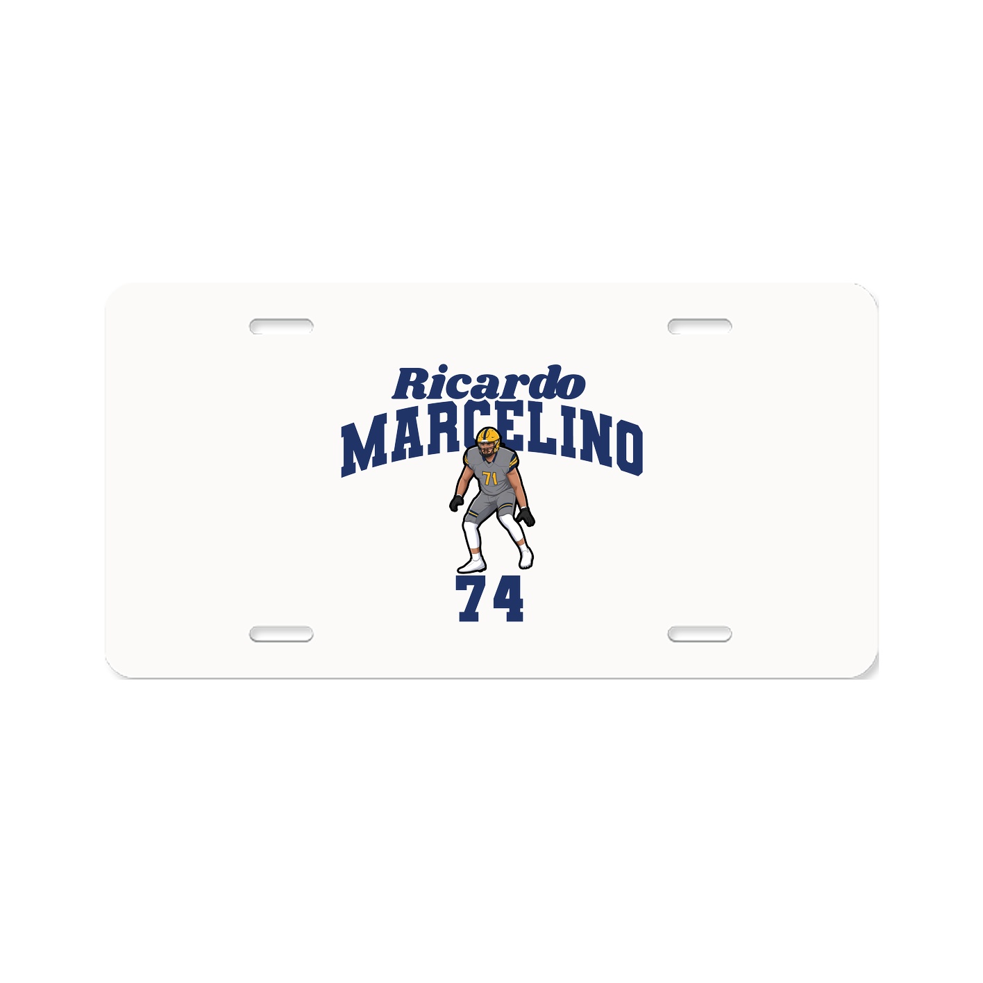 License Plate — Signature Arch in Classic