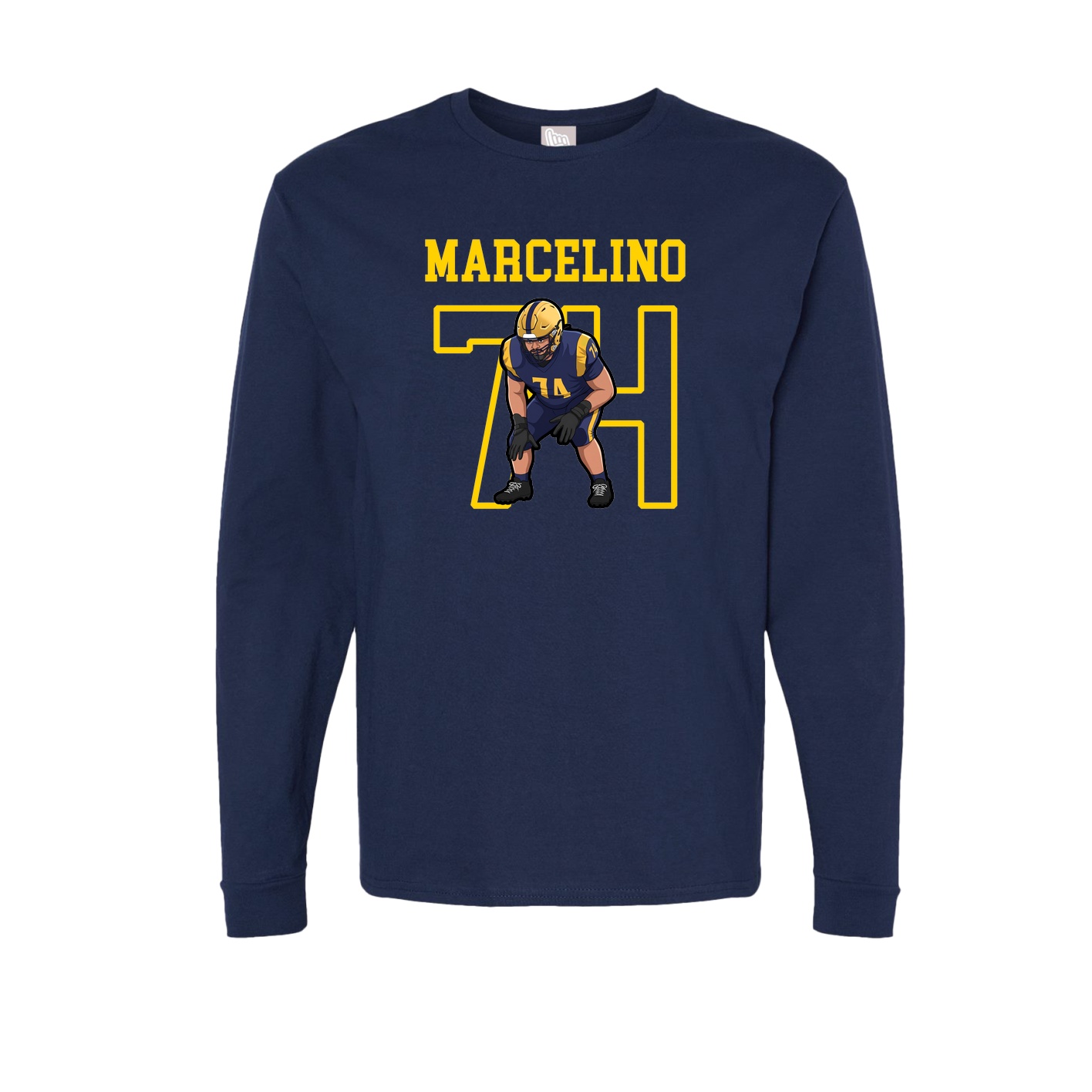Long Sleeve Tee — Shirsey in Navy