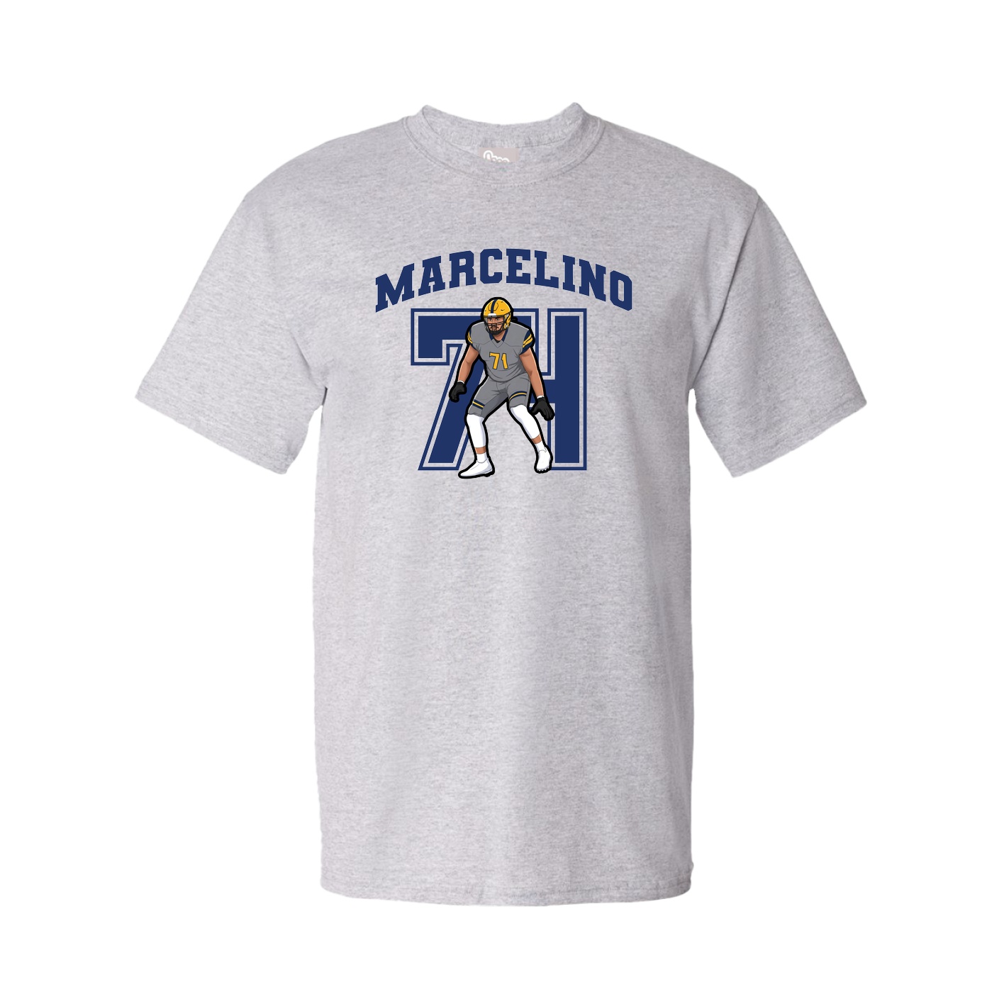 Tee — Number in Grey