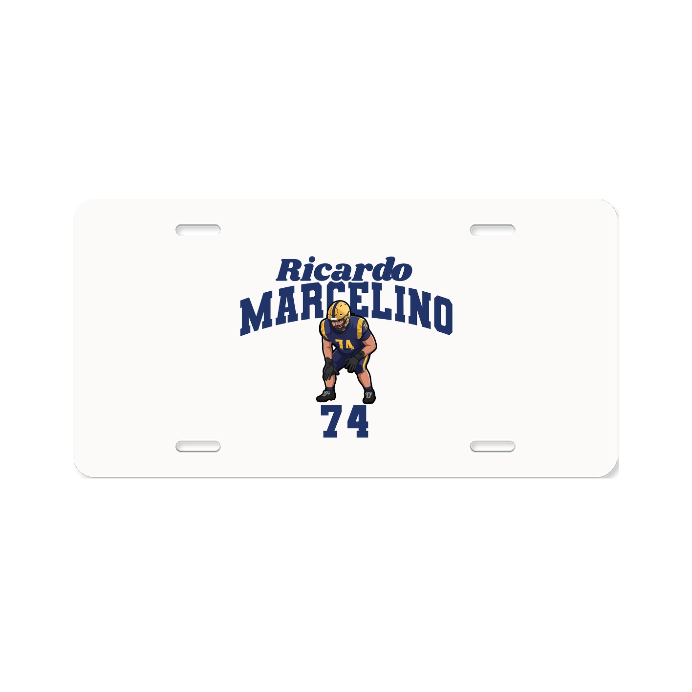 License Plate — Signature Arch in Classic