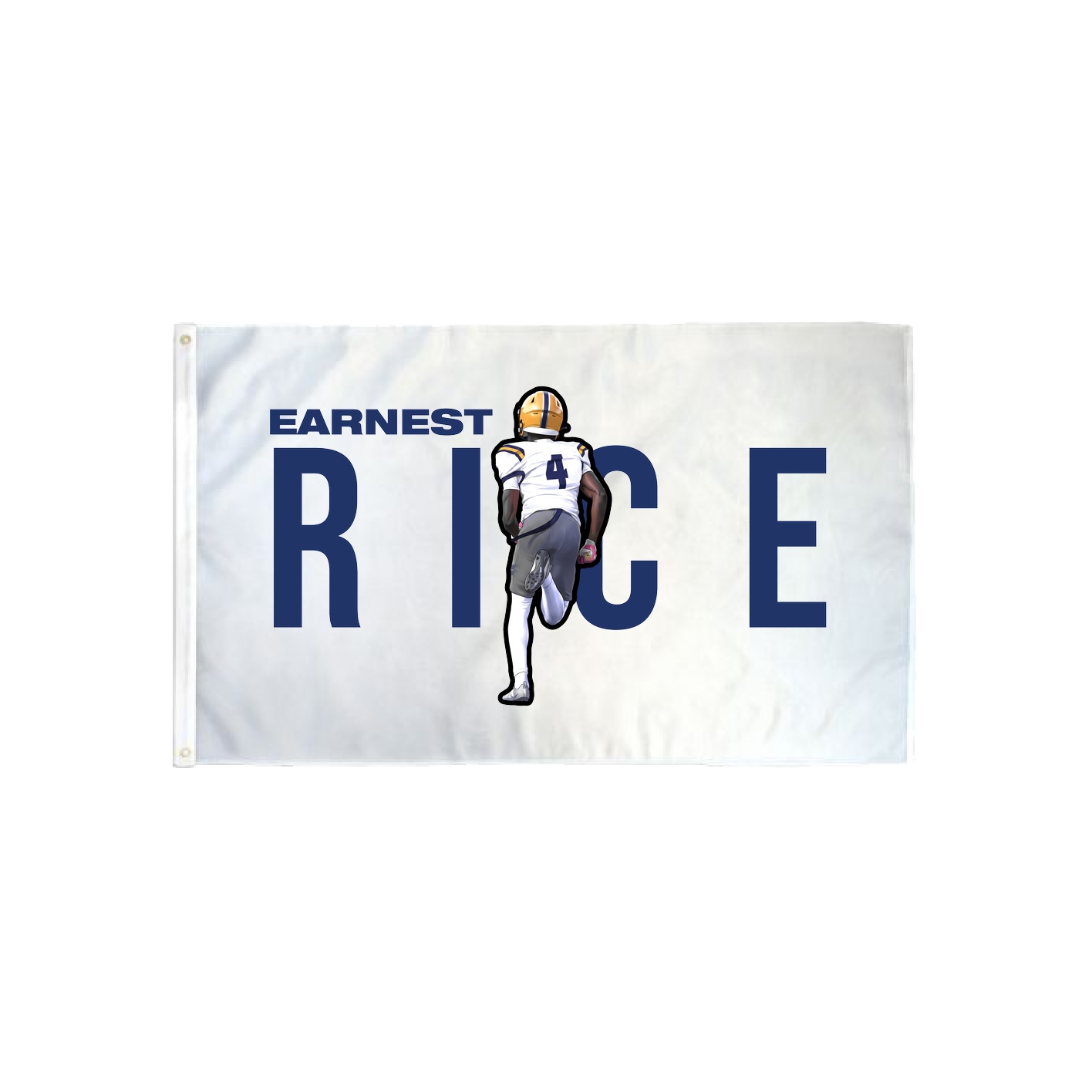 3x5 Flag — Player Name in Classic